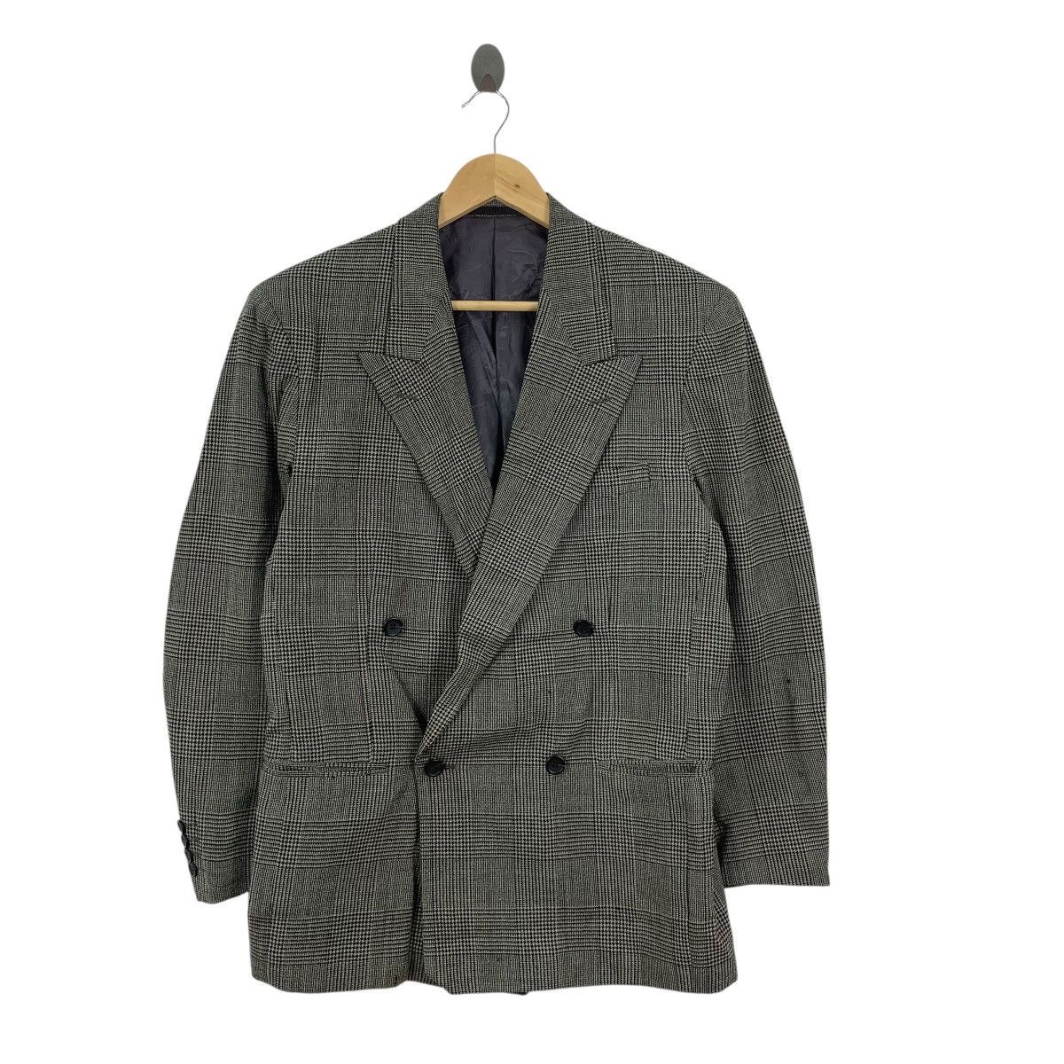 PPFM Vintage PPFM Peyton Place For Man Houndstooth Peacoat Blazer Size US M / EU 48-50 / 2 - 3 Thumbnail