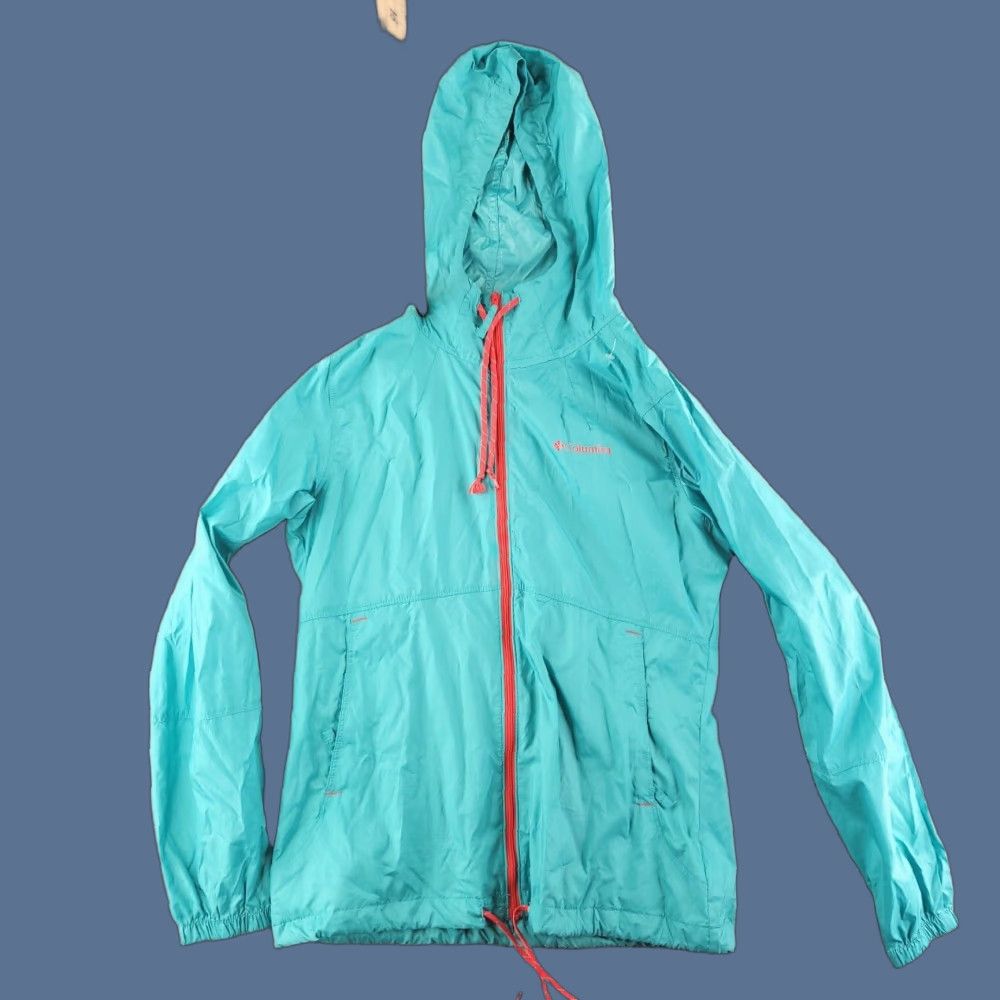 Vintage Columbia Shell jacket Womens Small Green Packable Lightweight Polyester Jacket Womens Small Green Packable Lightweight Polyester Size S / US 4 / IT 40 - 1 Thumbnail