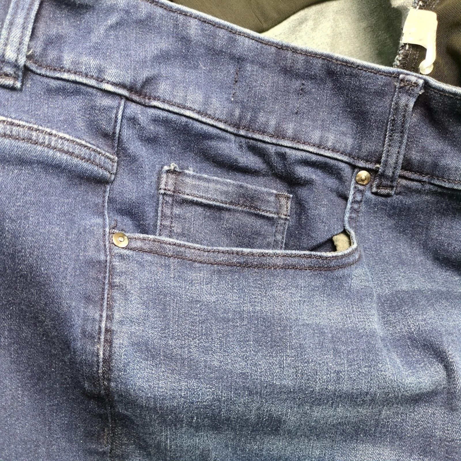 Other Lane Bryant High Rise Tighter Tummy Jeans Women's 46x30" Size 42" / US 20 - 10 Thumbnail