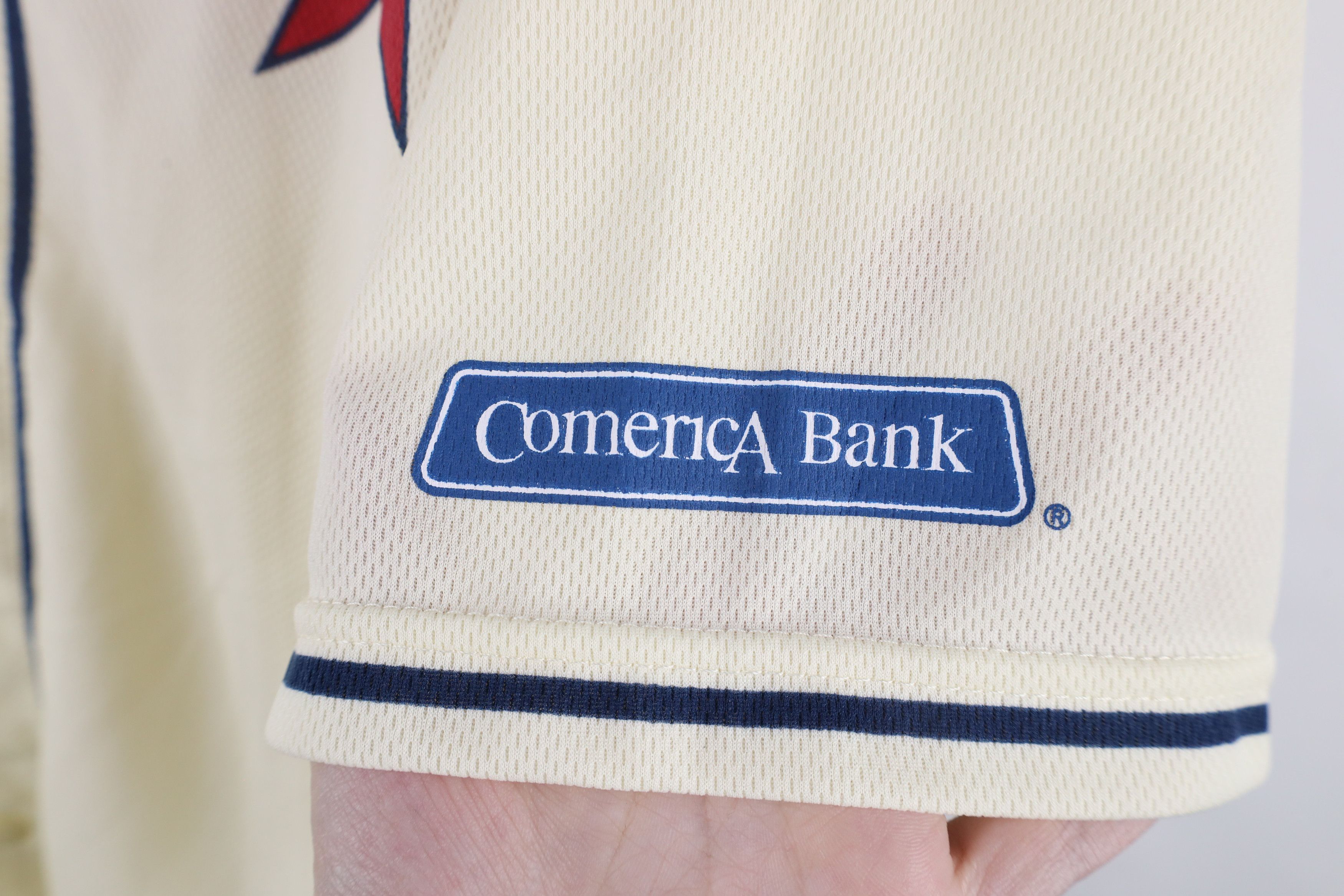 Vintage Vintage Y2K Negro League Detroit Stars Baseball Jersey Cream Size US XXL / EU 58 / 5 - 4 Thumbnail
