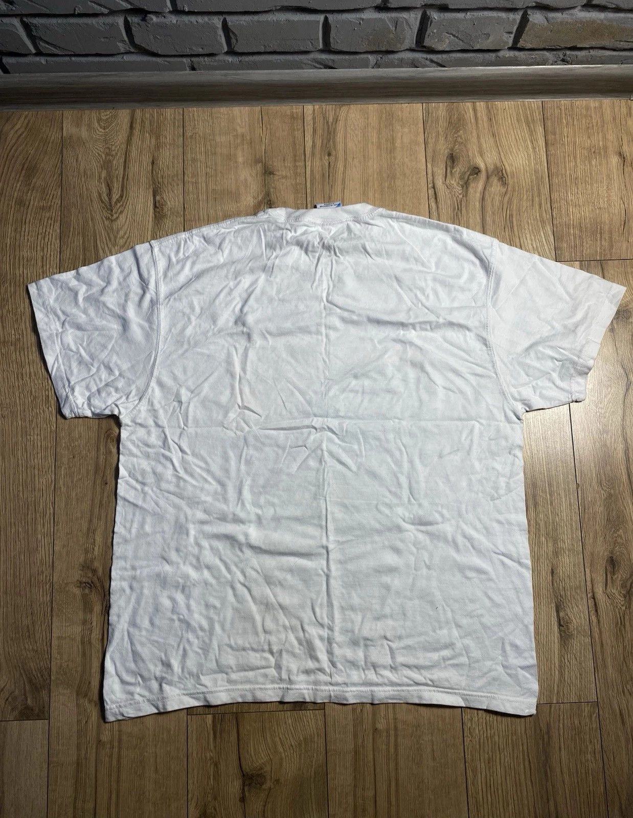 The Unbranded Brand Men’s Vintage 90’s Sonic White Shirt XL Size US XL / EU 56 / 4 - 4 Thumbnail