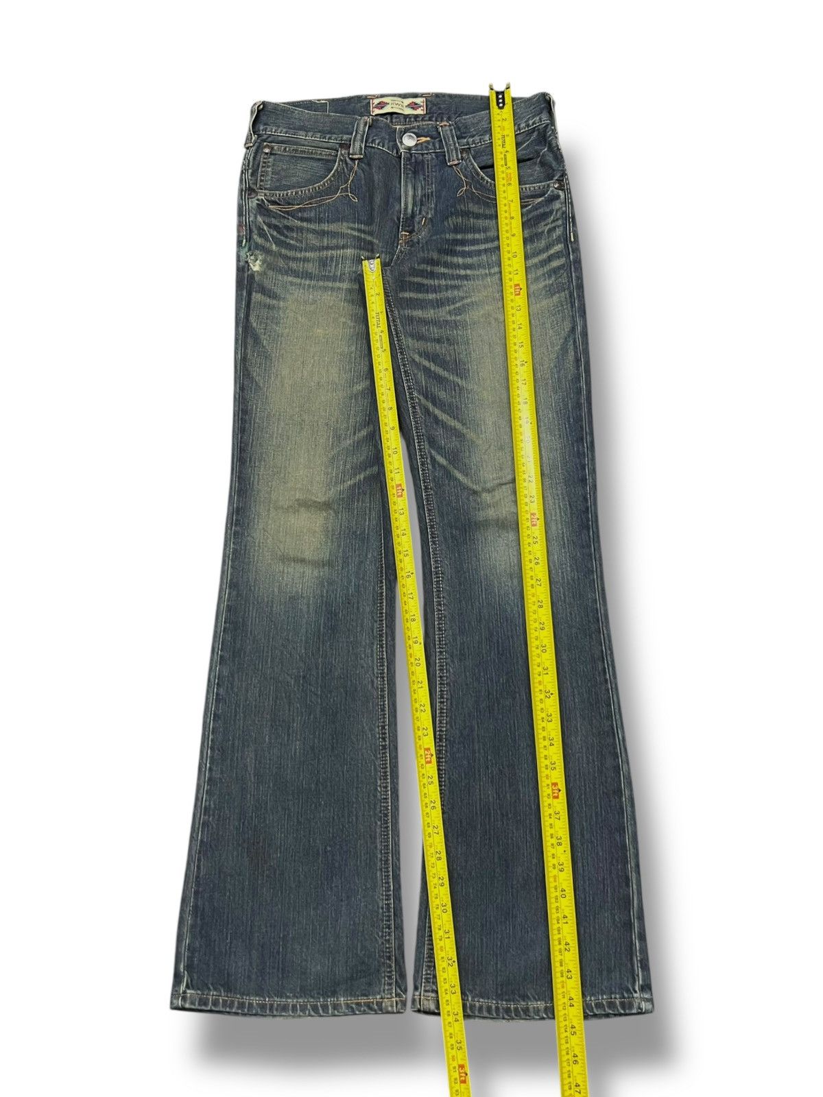 Edwin Flared Edwin 421 Exclusive Vintage - Faded Mud Wash Jeans Size US 33 - 17 Thumbnail