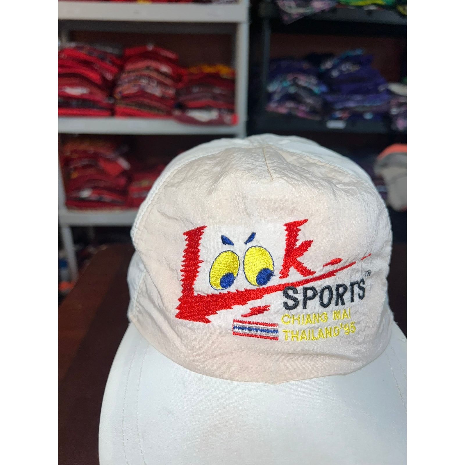 Vintage Vintage Look Sports Hat Chiang Mai Thailand 95 Cap VTG 90s Size ONE SIZE - 2 Thumbnail