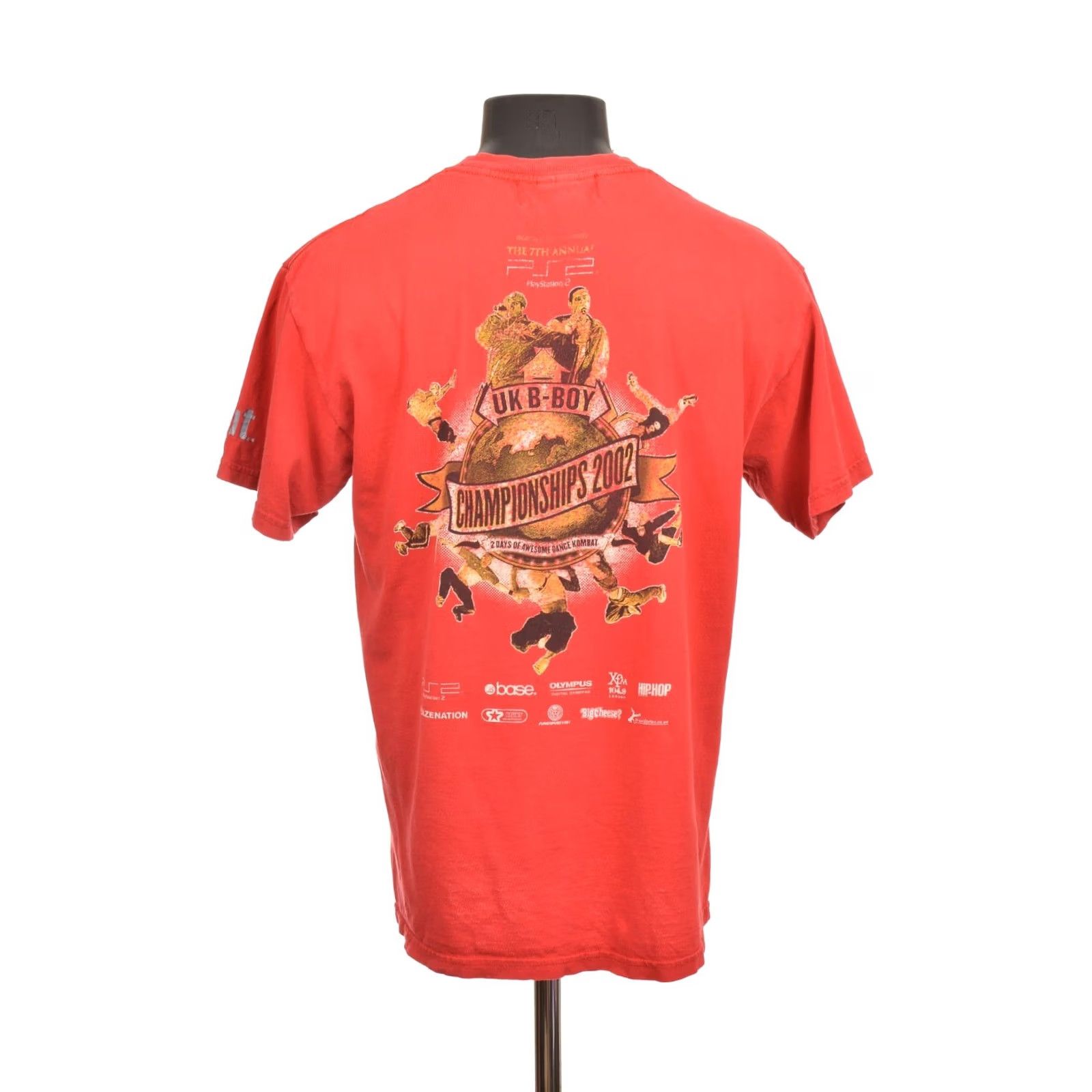 Vintage Rare Blunt UK B-Boy Championships 2002 Vintage T-Shirt Tee Size M Red Men XS? Size US M / EU 48-50 / 2 - 6 Thumbnail