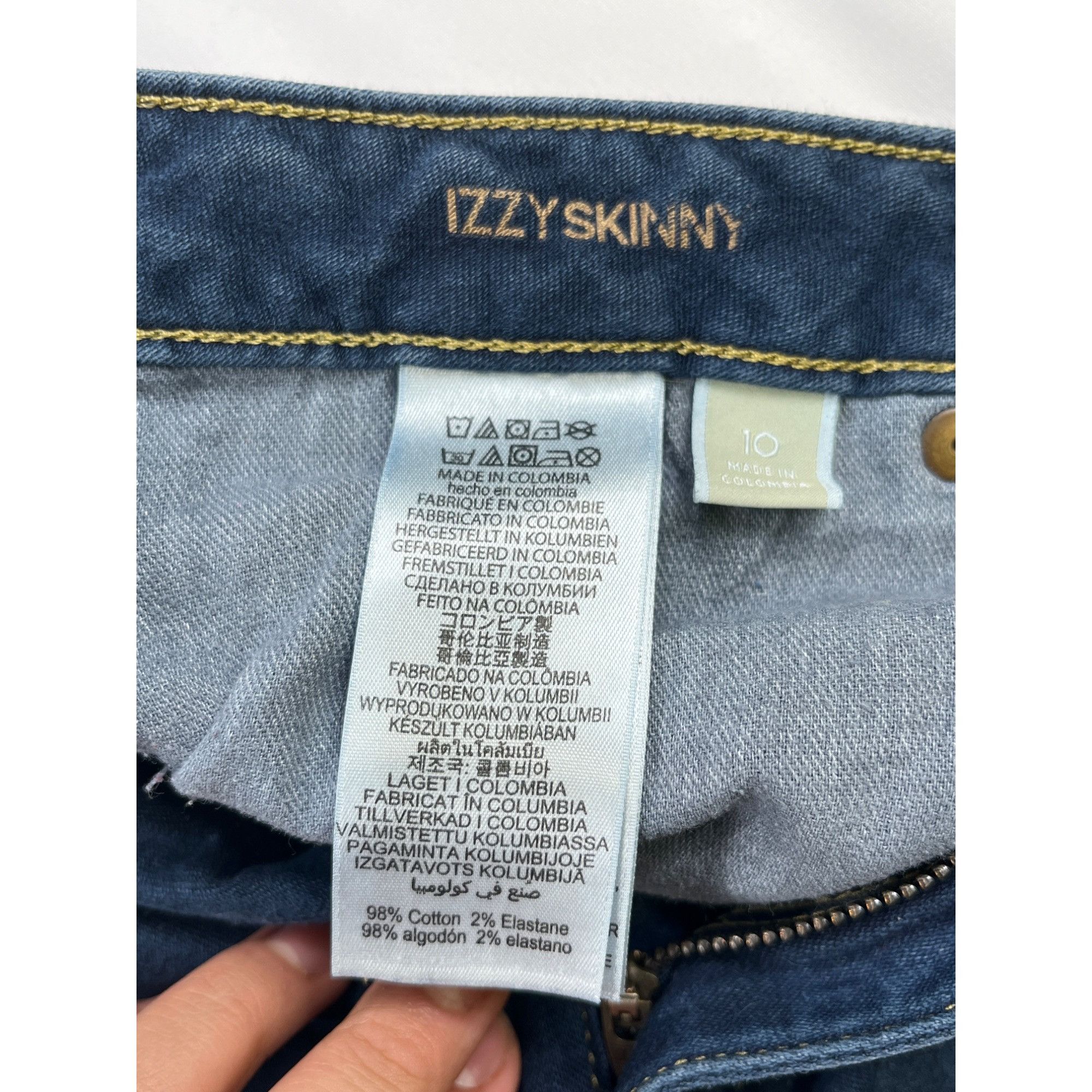 Michael Kors Michael Kors SKU 7680 Womens Blue Denim Izzy Skinny Jeans S Size 32" / US 10 / IT 46 - 15 Thumbnail