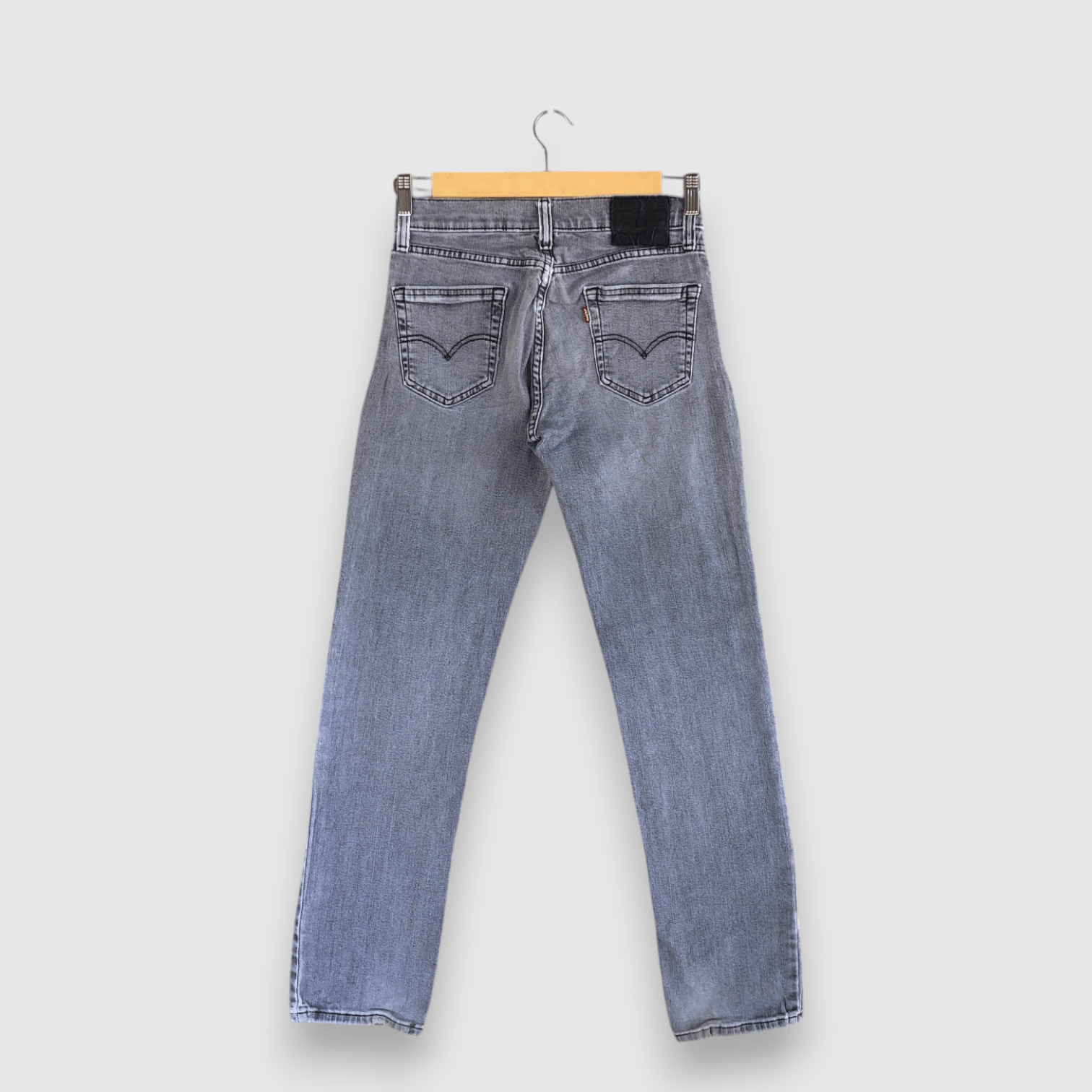 Levi's Vintage Levis 511 Faded Black Jeans Levi's Ash Gray Denim Size 26" / US 2 / IT 38 - 2 Thumbnail