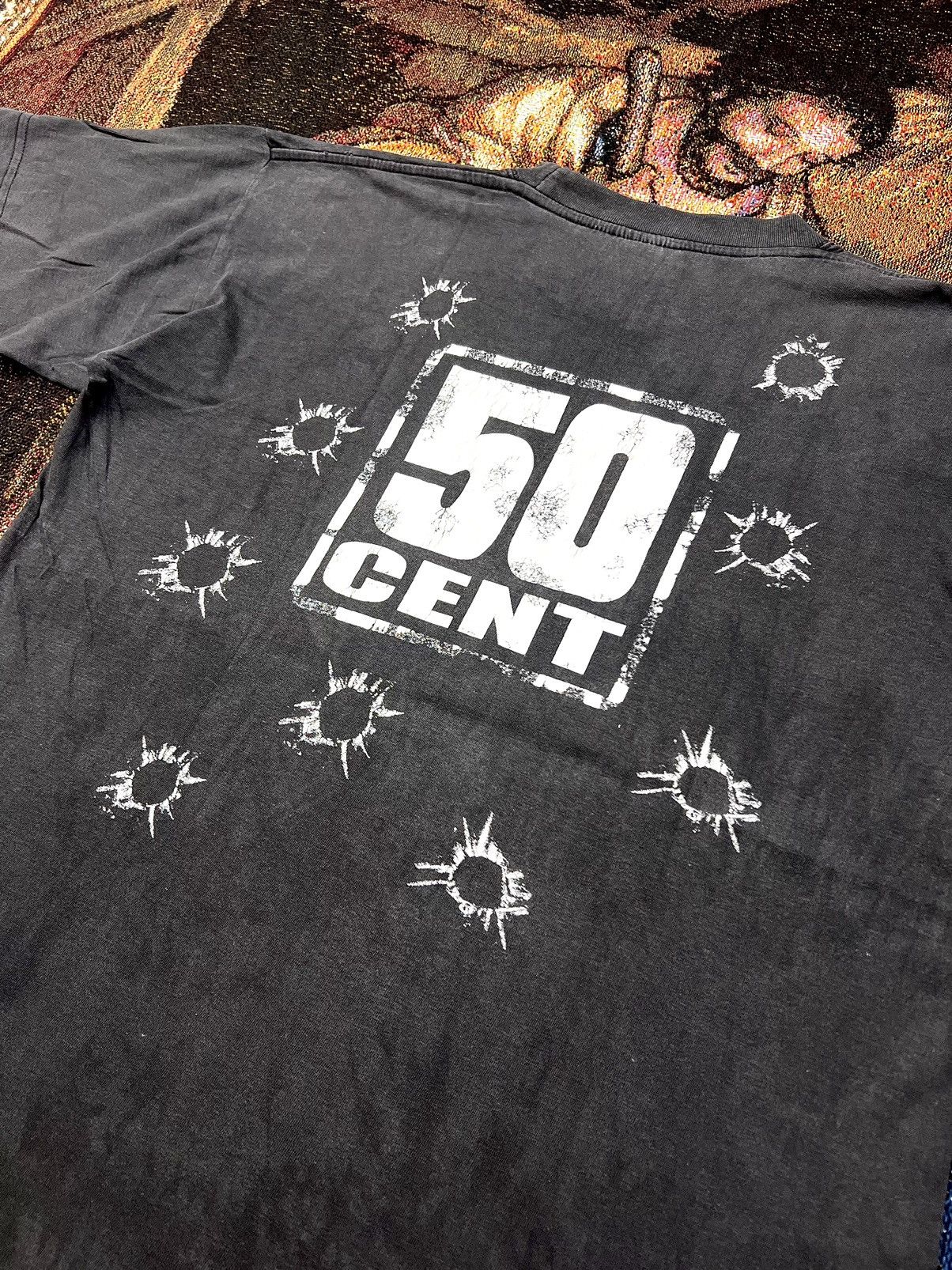 Rap Tees 50 Cent Rap Tee "Get Rich or Die Tryin" Size US XL / EU 56 / 4 - 4 Thumbnail