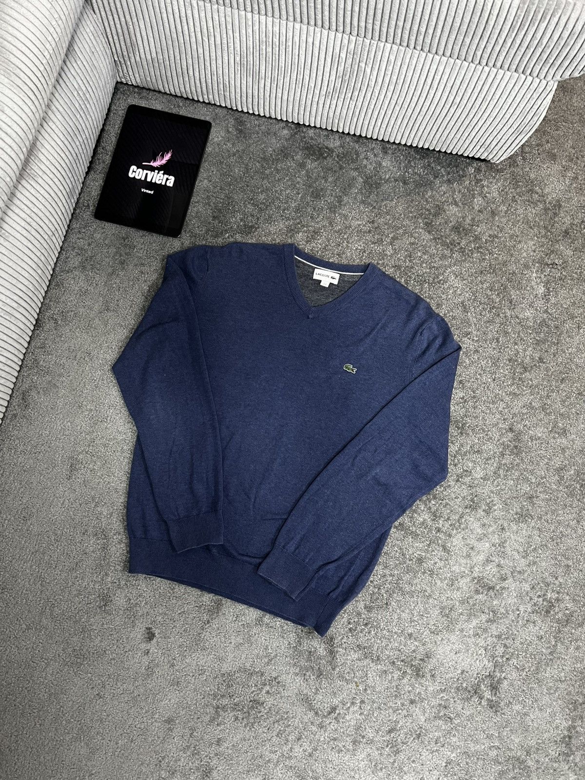 Designer × Lacoste × Vintage Lacoste Vintage Knit Sweater Size US M / EU 48-50 / 2 - 1 Thumbnail