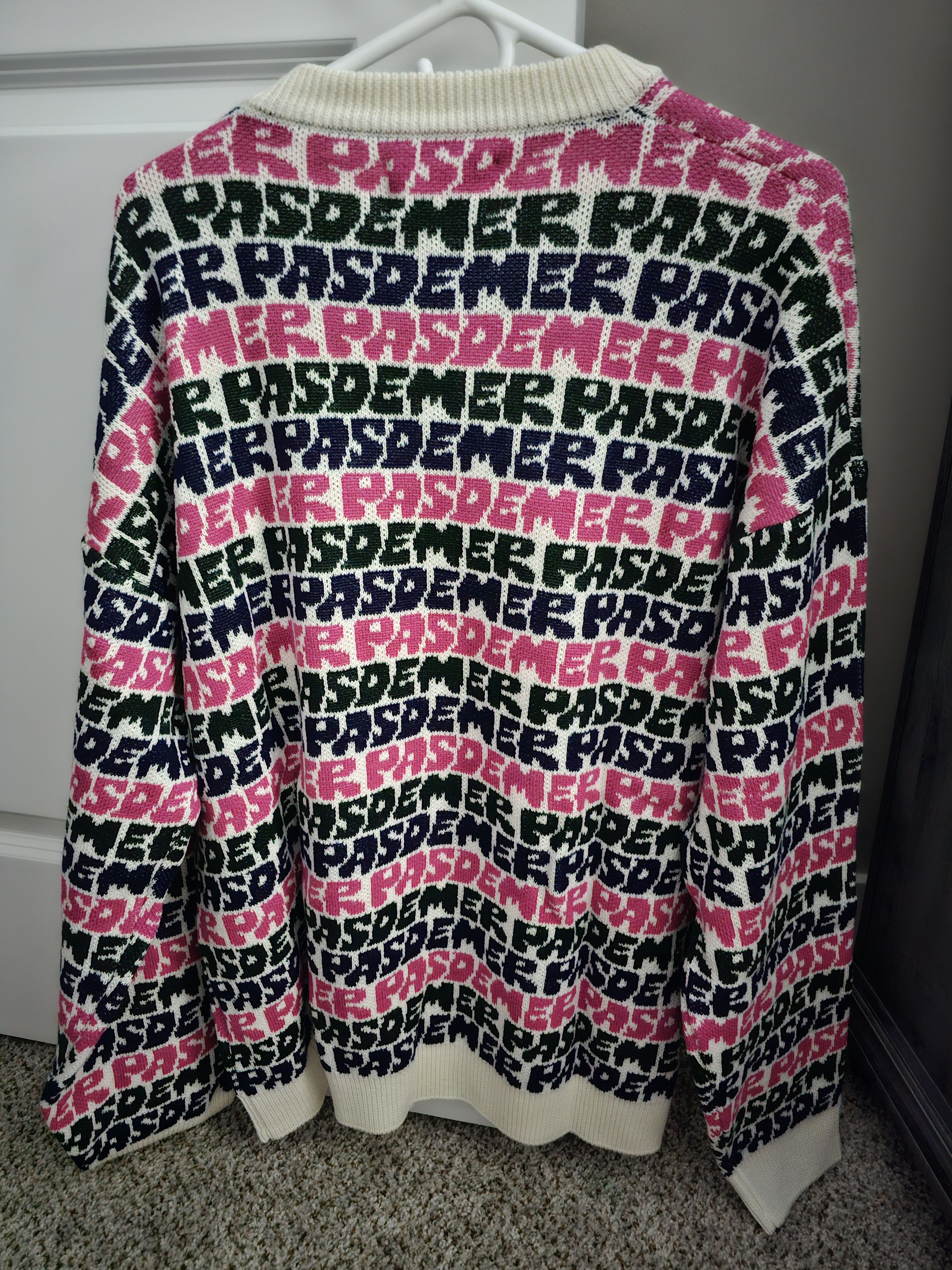 Other Pas De Mer Graffiti wool knit crewneck sweater Size US L / EU 52-54 / 3 - 10 Thumbnail