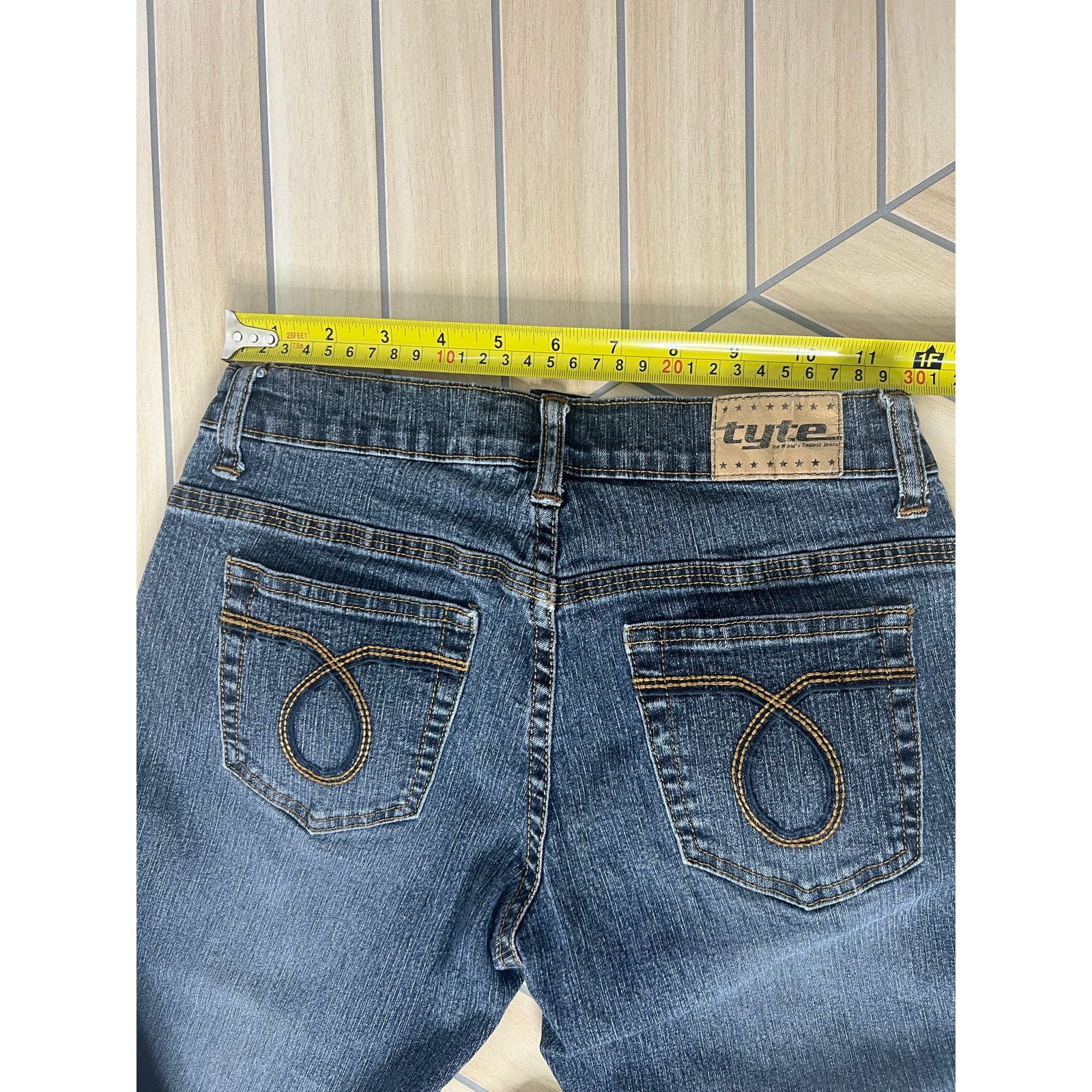Other Tyte VTG Y2K Flare Leg Bootcut Jeans Size 25" / US 0 / IT 36 - 9 Thumbnail