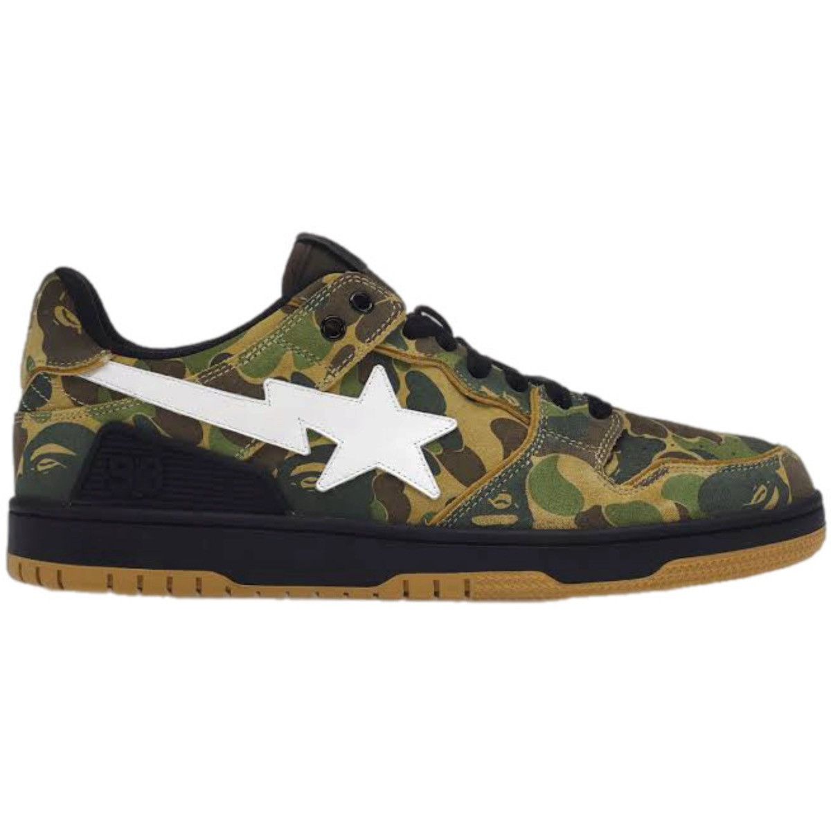 Bape A Bathing Ape Bape SK8STA ABC Camo Green 2022 Size US 9 / EU 42 - 1 Thumbnail