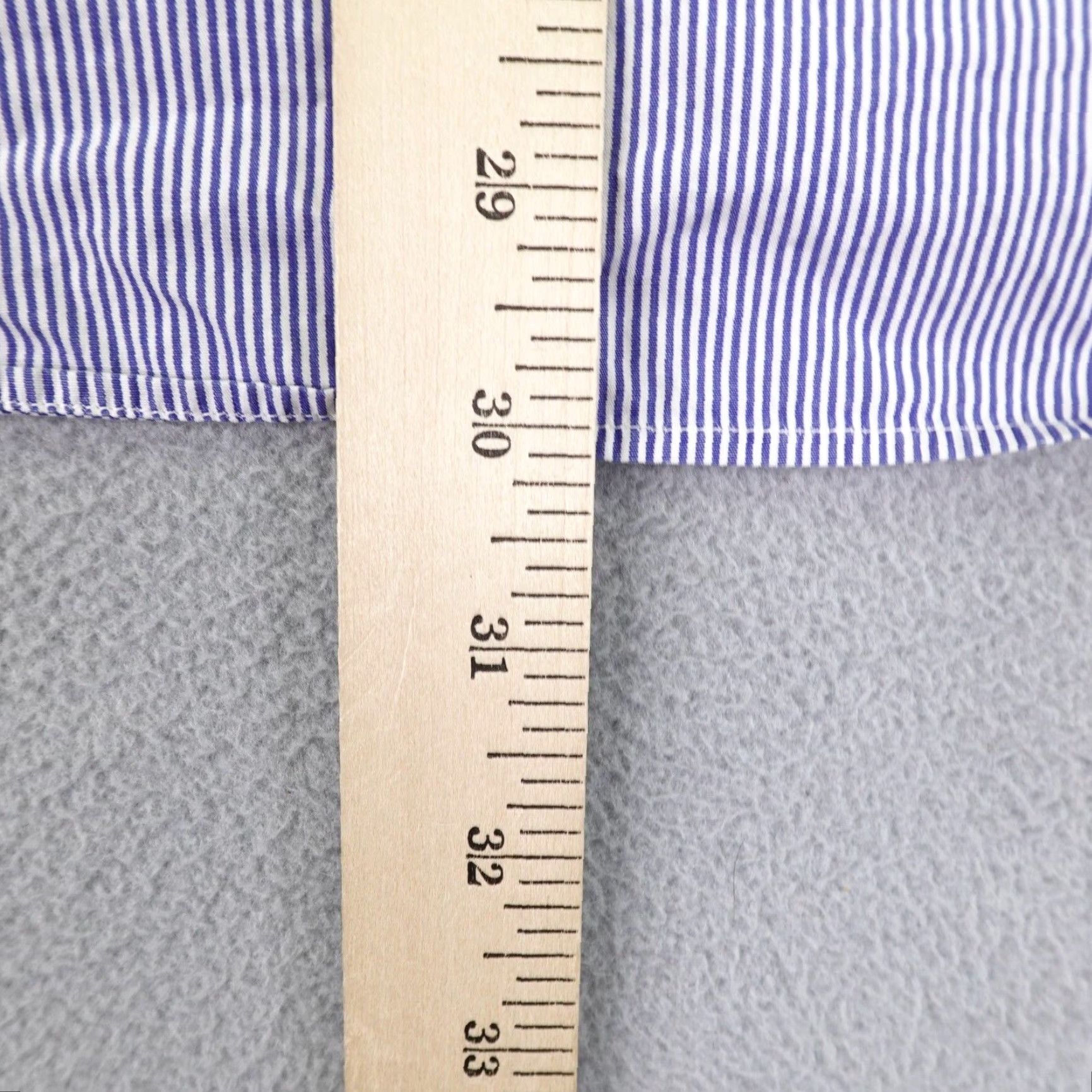 Ralph Lauren Ralph Lauren Shirt Mens XL Blue White Stripes Button Up Italy 17 Black Label? Size US XL / EU 56 / 4 - 6 Thumbnail