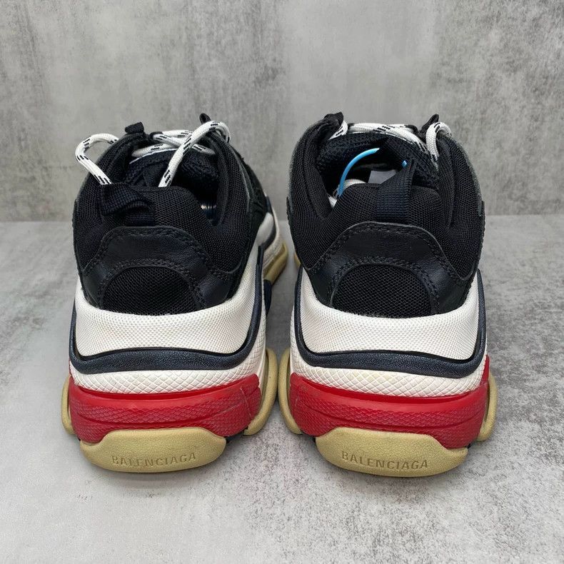Balenciaga Balenciaga Triple Sneakers Black Red Size 37-2506 Size US 6 / EU 39 - 5 Thumbnail