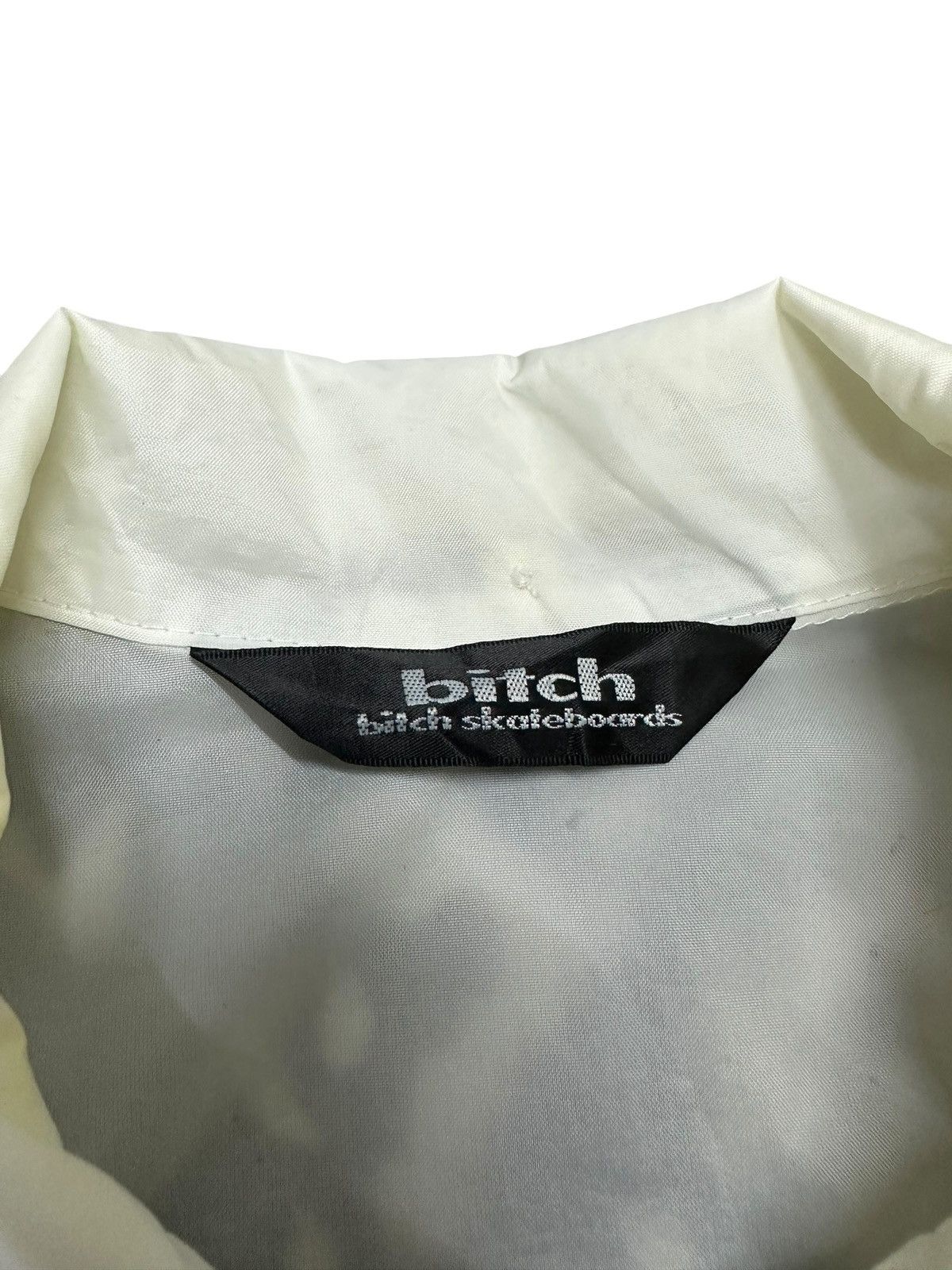 Vintage Vintage 90s Bitch Skateboard Short Sleeve Windbreaker Size US M / EU 48-50 / 2 - 3 Thumbnail