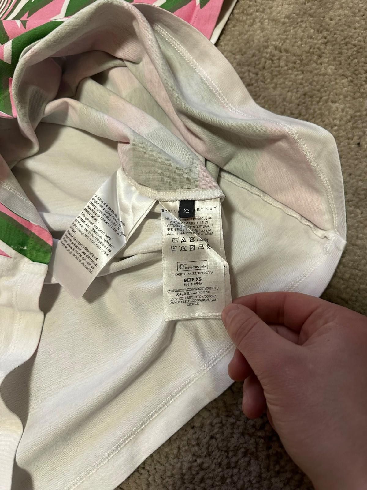 Stella McCartney Ed Curtis x Stella McCartney Graphic-Print T-Shirt Sz XS Size XS / US 0-2 / IT 36-38 - 6 Thumbnail