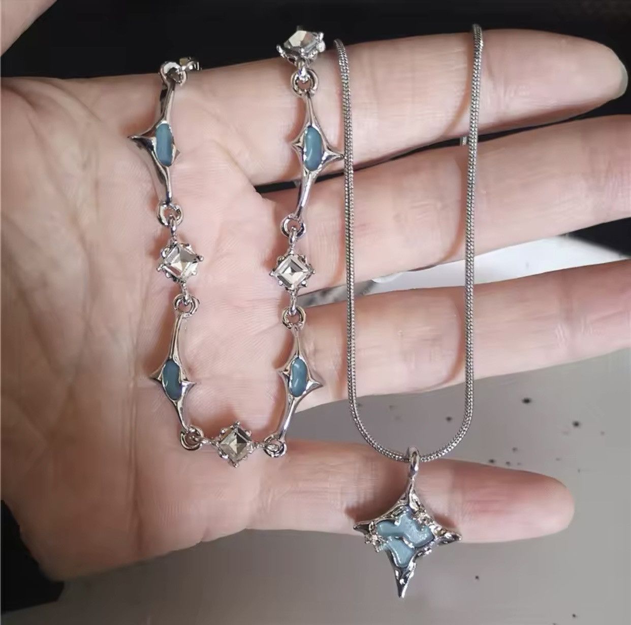 Jewelry Natural Liquid Lava Necklace Size ONE SIZE - 3 Thumbnail