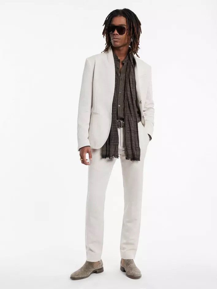 John Varvatos Miami suit. Jacket size 40 pants size 34-36 Size 40R - 10 Thumbnail