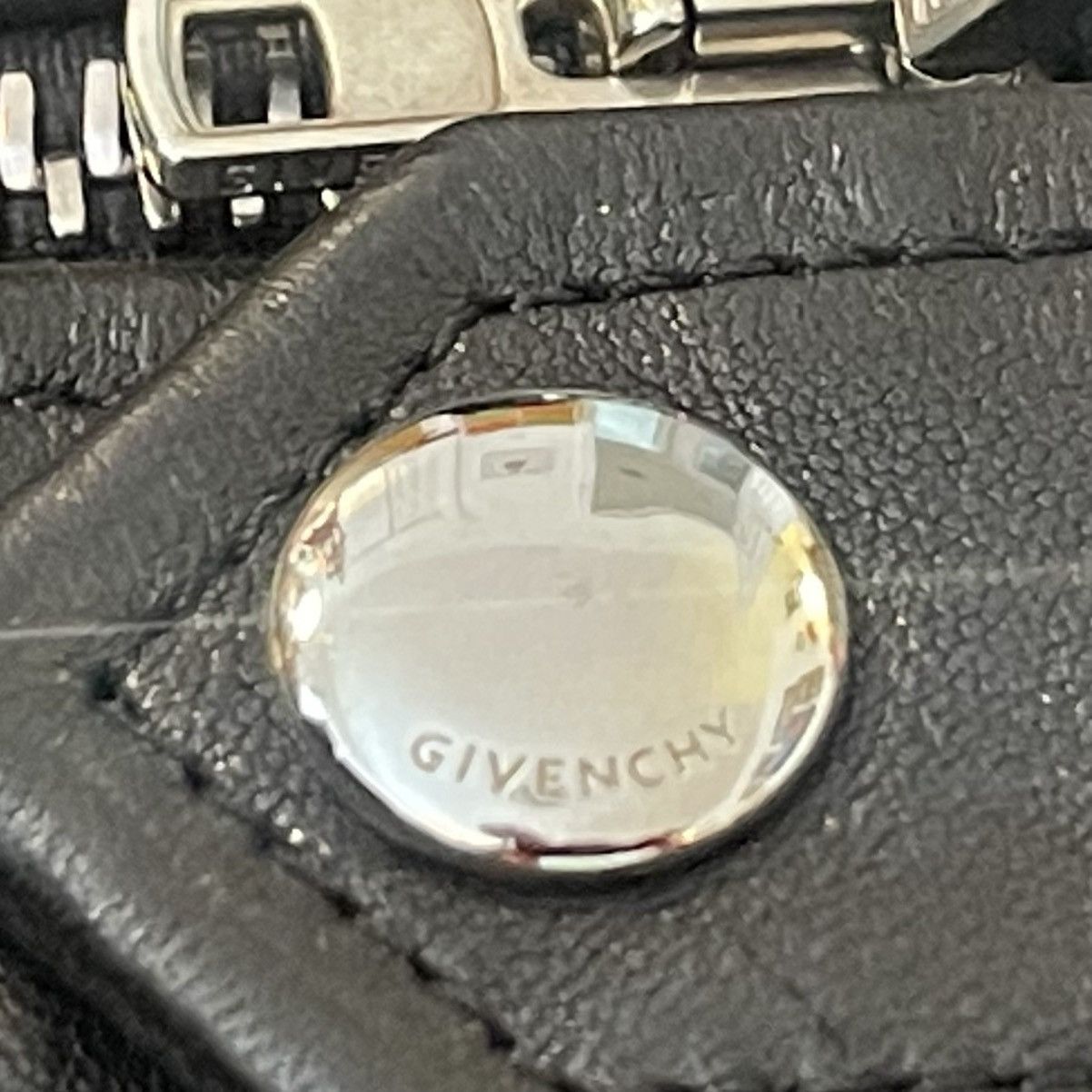 Givenchy NEW Givenchy Long Lambskin Moto Coat: Zip off hood Size US M / EU 48-50 / 2 - 8 Thumbnail