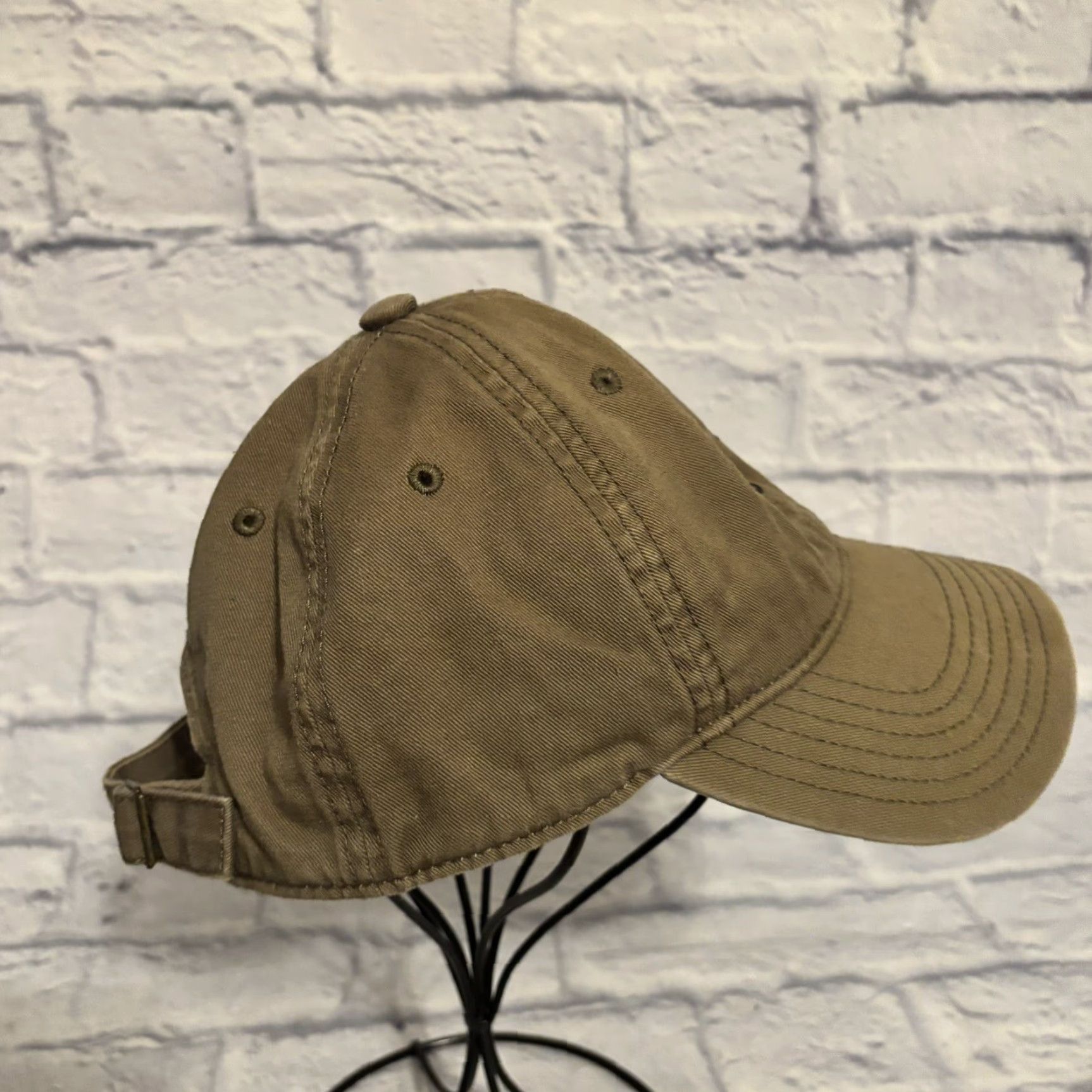 Adidas Adidas Hat Trefoil Logo Olive Green Adjustable OSFM Baseball Cap Strapback Mens Womens Unisex Adults Green Baseball Cap OSFM Adjustable Cap Size ONE SIZE - 7 Thumbnail