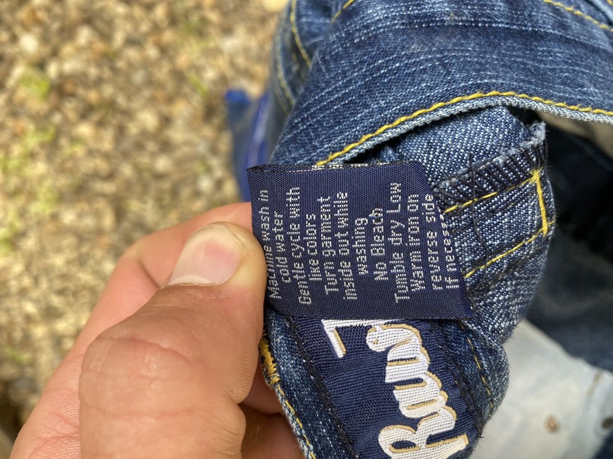 Designer × Vintage Raw Blue Hip Hop NBA Baggy Y2K Skate Jeans Size US 30 / EU 46 - 11 Thumbnail