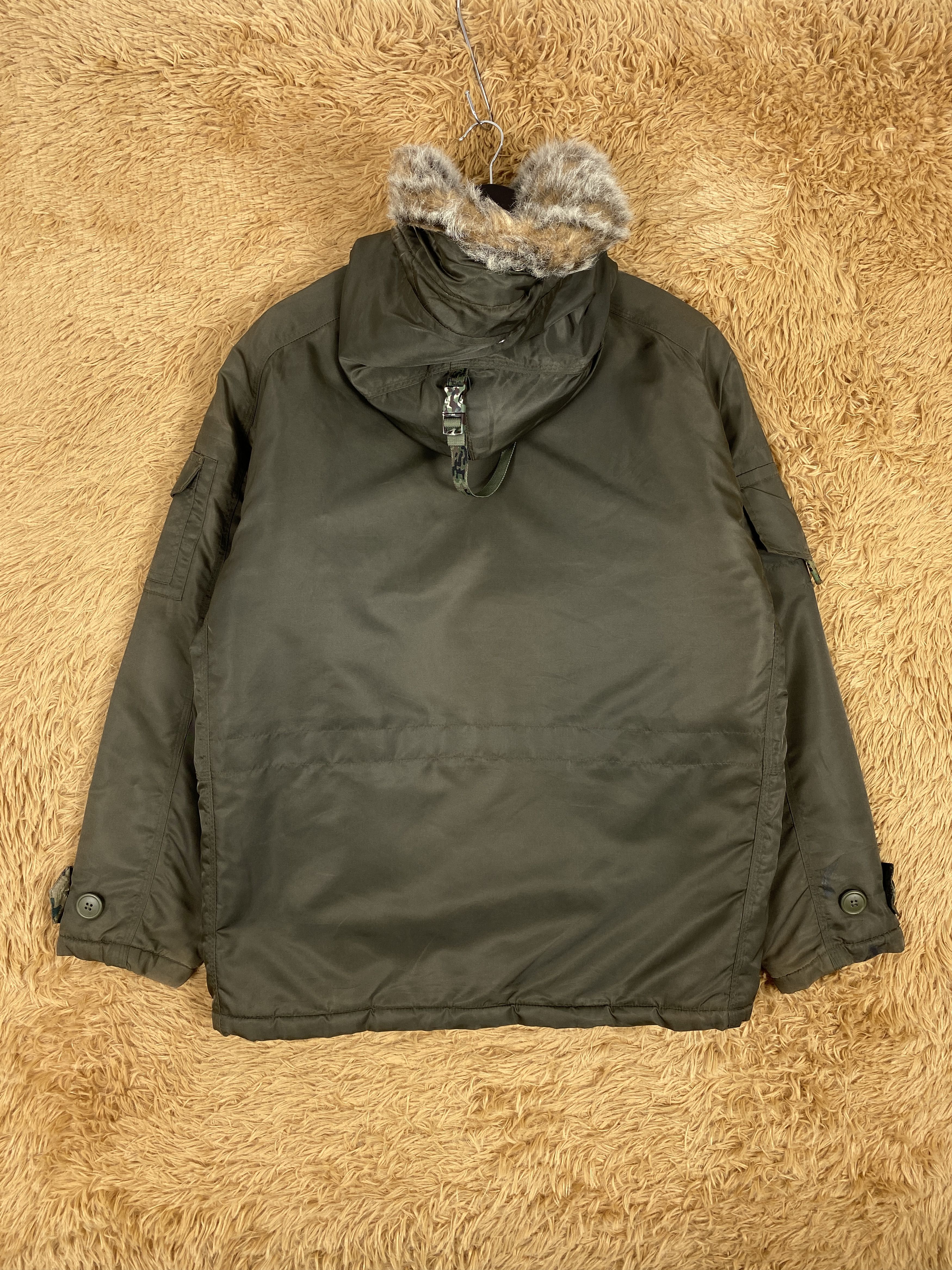 Gap Vintage Gap Hoodie Army Bombers Jacket PJ2468 Size US S / EU 44-46 / 1 - 5 Thumbnail