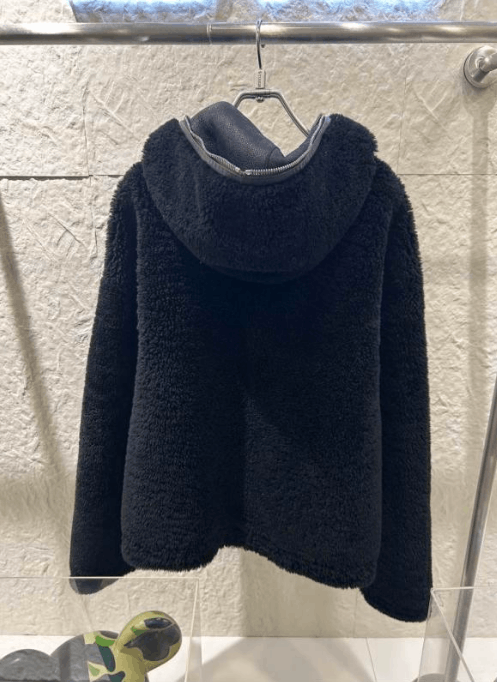 Rick Owens Rick Owens Black Fleece Hooded Jacket Size US XXS / EU 40 - 2 Thumbnail