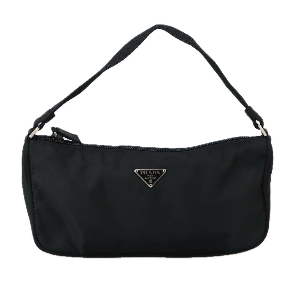 Prada Re-Edition Black Synthetic Clutch Bag (Pre-Owned) Size ONE SIZE - 1 Thumbnail