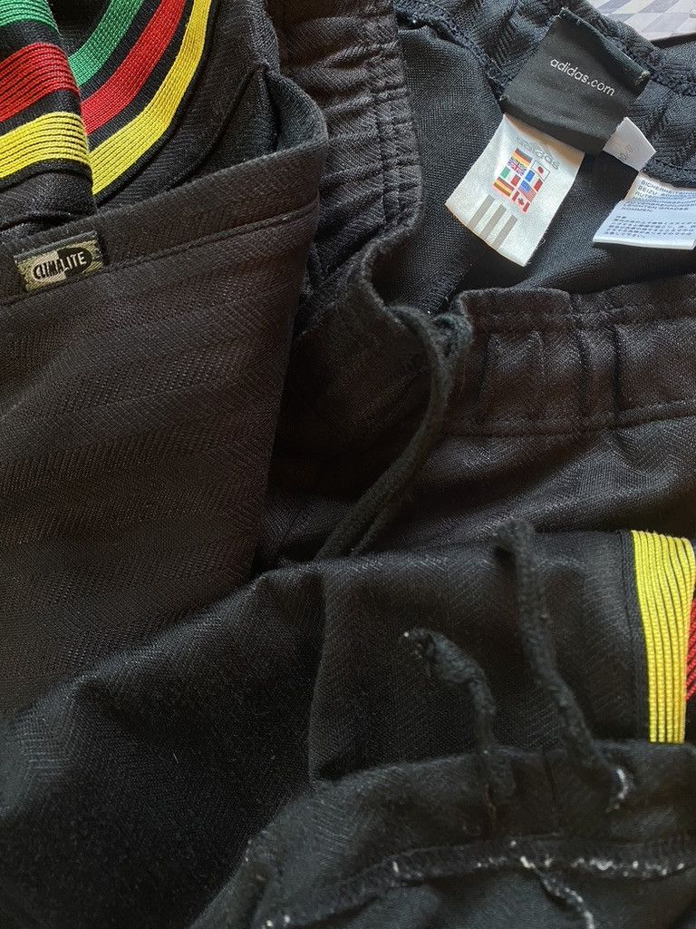 Adidas AW2004 Adidas Rasta Striped Climalite Joggers Size US 30 / EU 46 - 9 Thumbnail