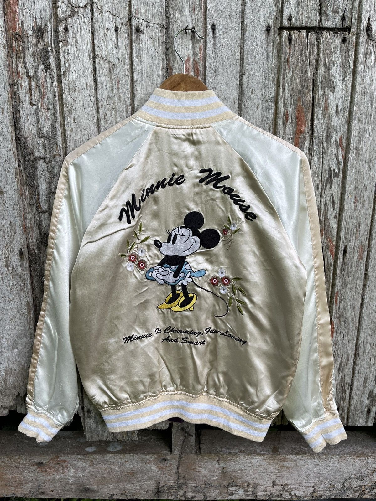 Disney Vintage Walt Disney Minnie Mouse Sukajan Jacket Size S / US 4 / IT 40 - 6 Thumbnail