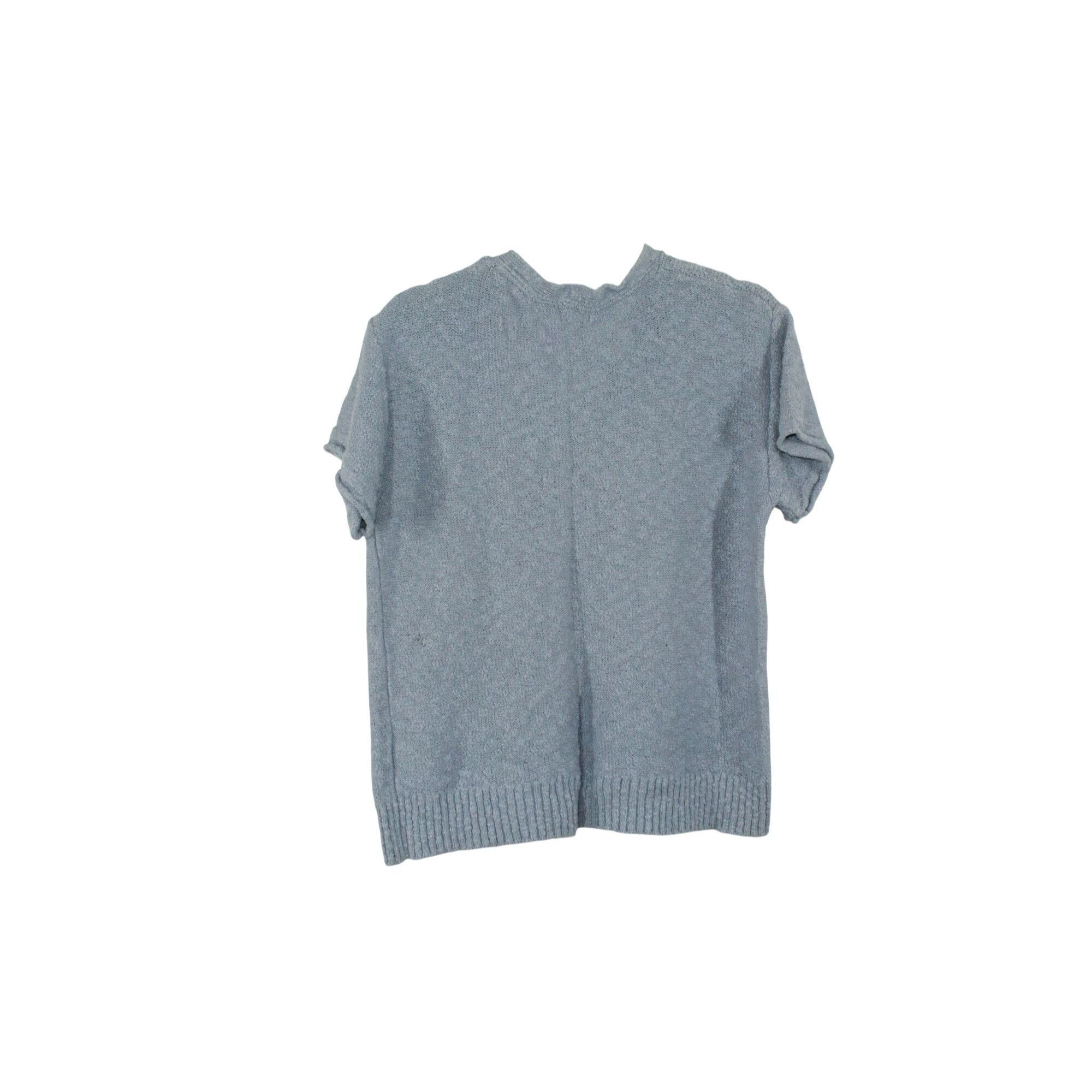 L.L. Bean LL Bean Women's Midweight Cotton Slub Sweater Henley Size M / US 6-8 / IT 42-44 - 2 Thumbnail