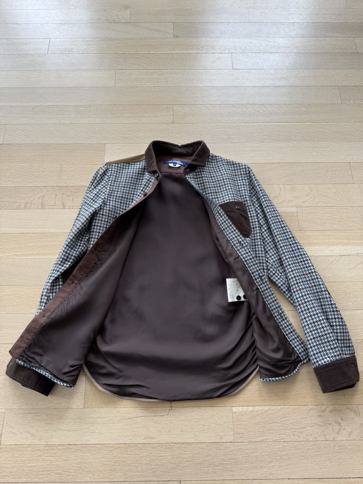 Comme des Garcons Houndstooth Shirt Jacket Size US M / EU 48-50 / 2 - 4 Thumbnail