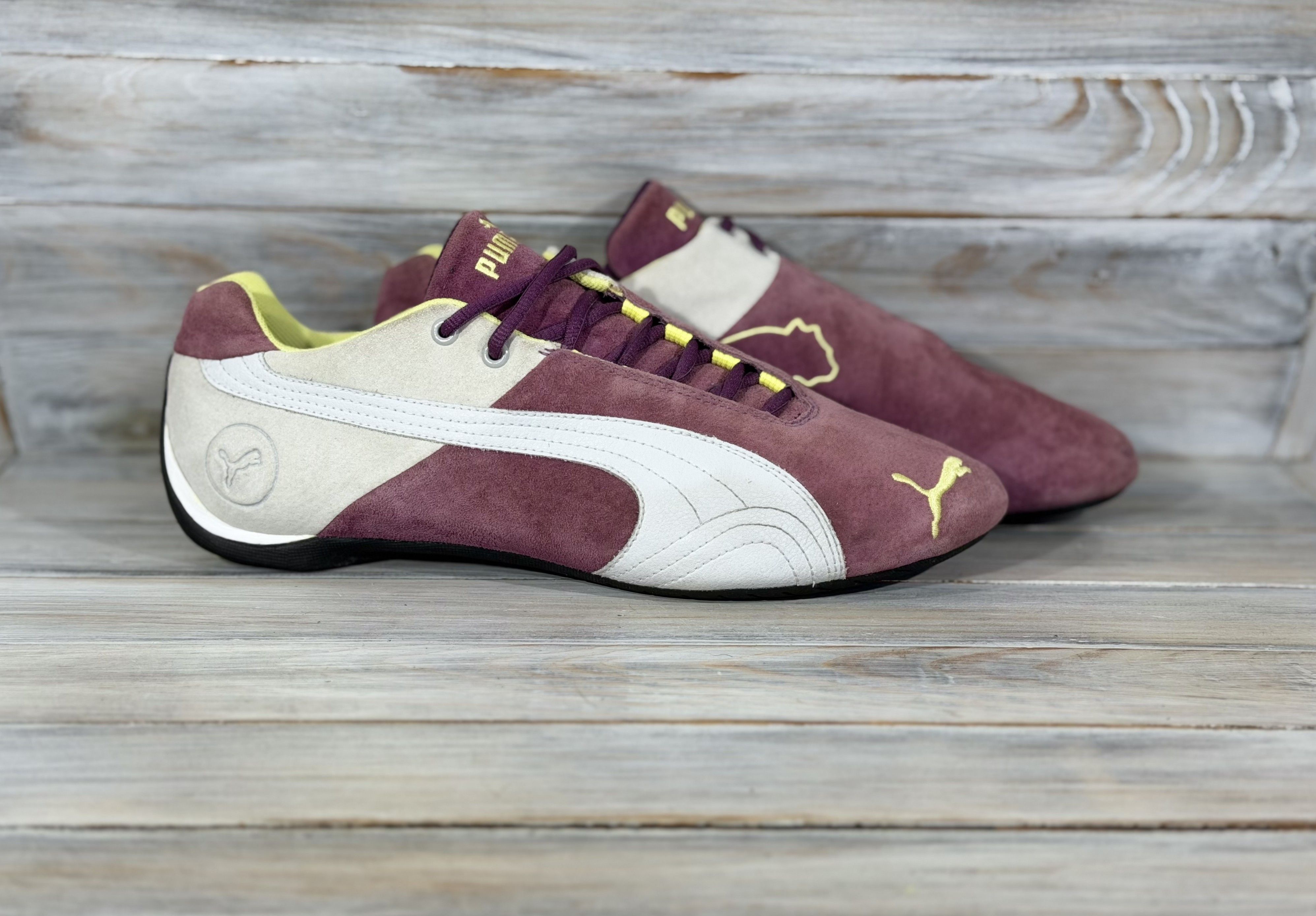 Puma PUMA Future Cat Low P Speedcat Suede Purple Vintage Sneakers Size US 12 / EU 45 - 1 Thumbnail