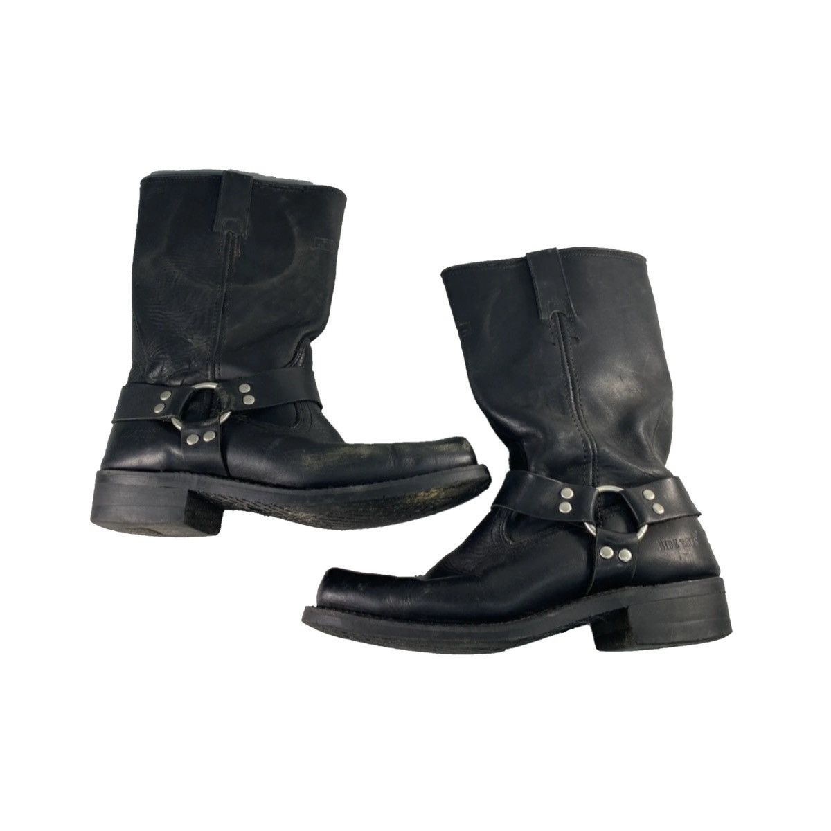 Cowboy Equipment × Vintage × Xelement ★ X-Element, Harness Engineer Boots Size US 11.5 / EU 44-45 - 5 Thumbnail