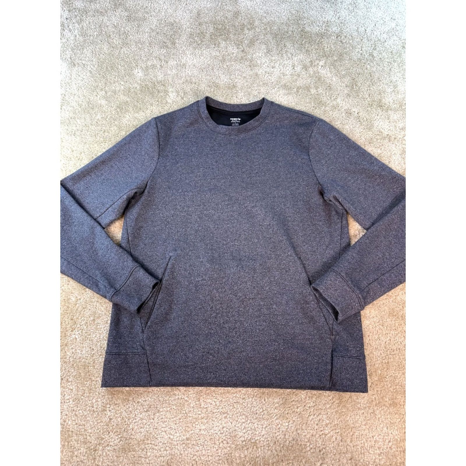 Old Navy Old Navy Sweatshirt Gray Womens L Fleece Pockets Pullover Dynamic Size L / US 10 / IT 46 - 2 Thumbnail