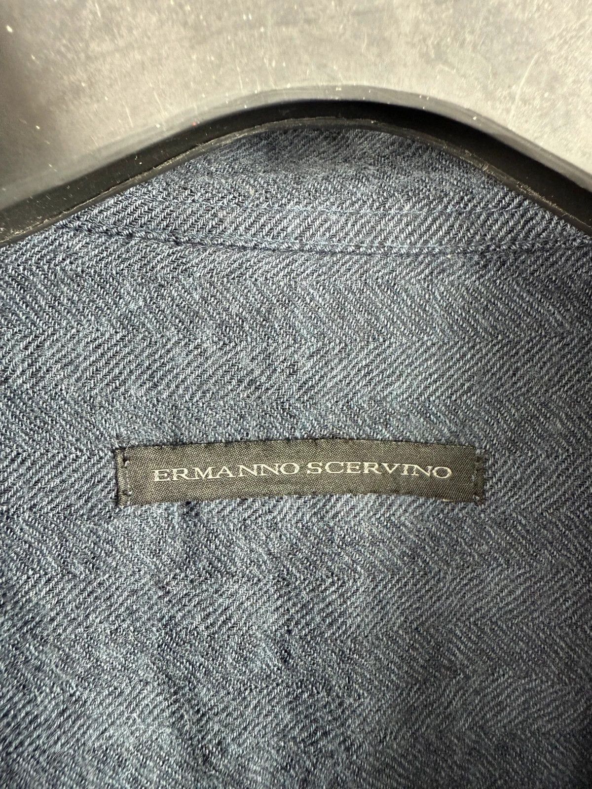 Ermanno Scervino Ermanno Scervino Men Twiil Shirt Fringed Fleece Wool size 54 Size US XL / EU 56 / 4 - 4 Thumbnail