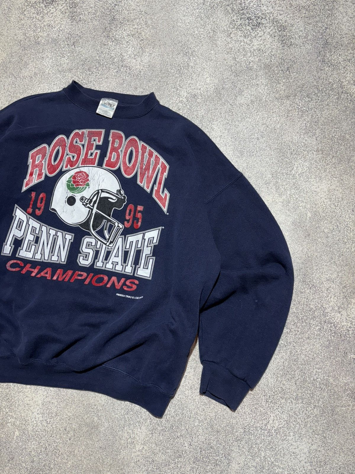NFL Vintage Penn State Sweatshirt Rose Bowl 1995 Mens XL USA Size US XL / EU 56 / 4 - 2 Thumbnail