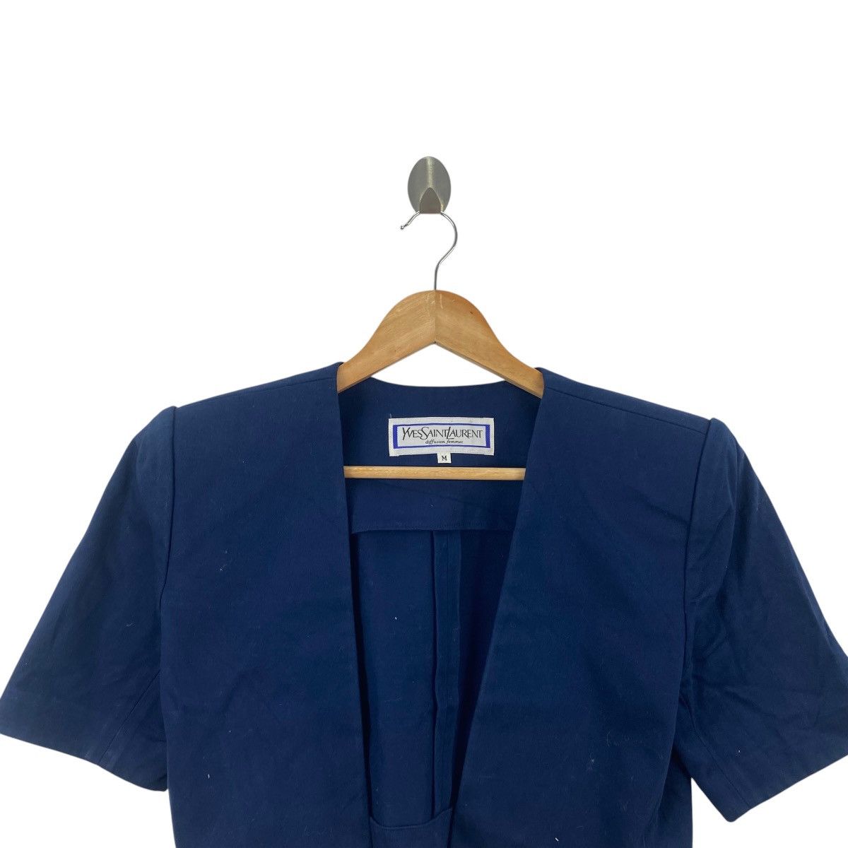 Yves Saint Laurent Vintage YVES SAINT LAURENT Diffusion Femmes Cropped Open Size M / US 6-8 / IT 42-44 - 2 Thumbnail