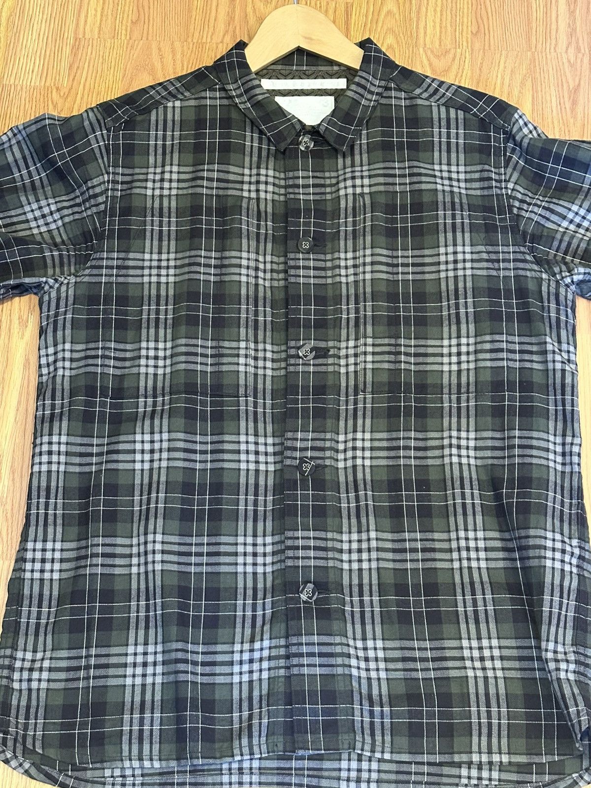 White Mountaineering White Mountaineering Shirt Jacket Flannel Made In Japan Men Size US L / EU 52-54 / 3 - 2 Thumbnail
