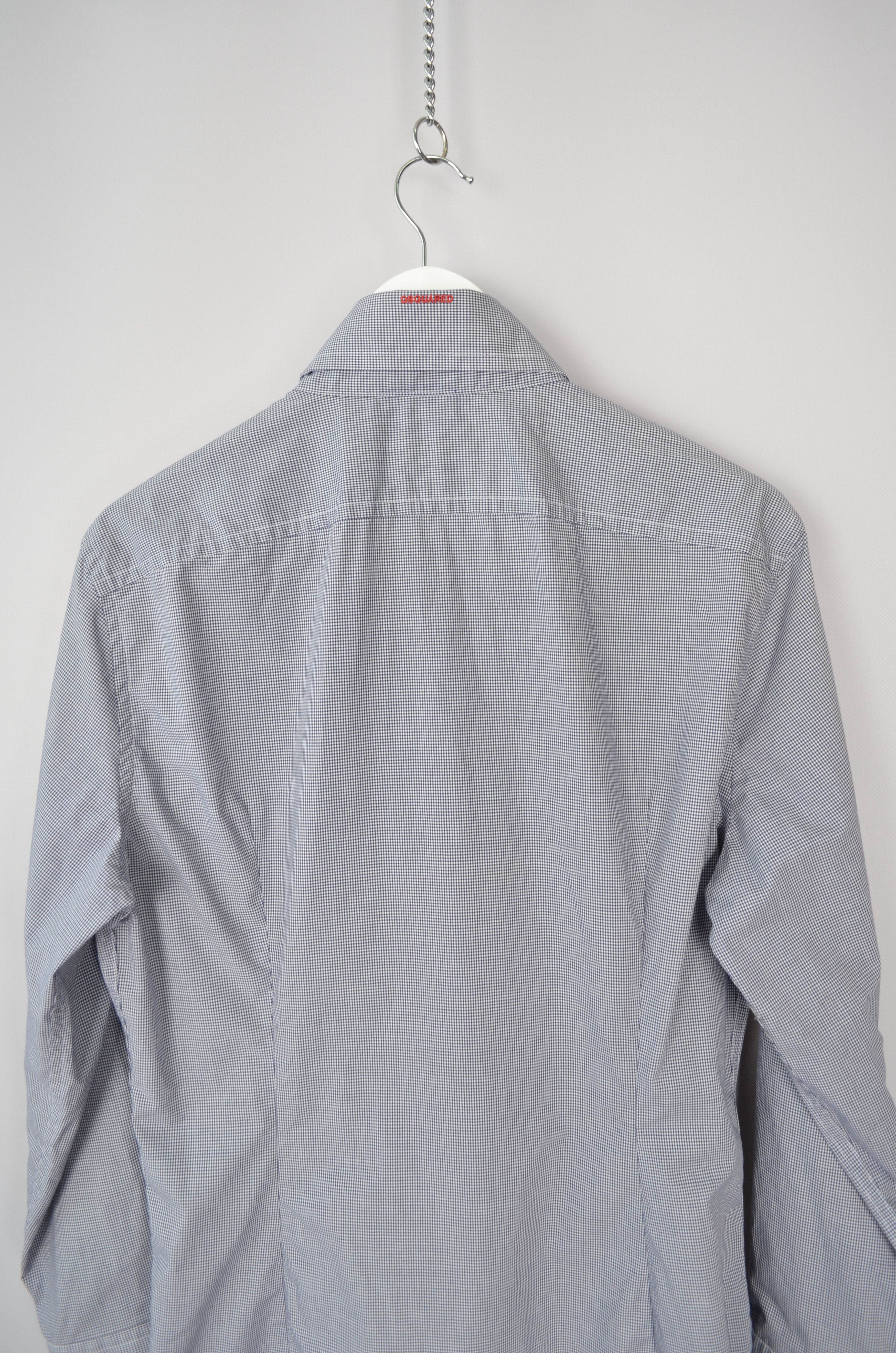Designer × Dsquared2 Dsquared2 Check White Blue L/S Shirt Size S/M Designer Size US M / EU 48-50 / 2 - 15 Thumbnail