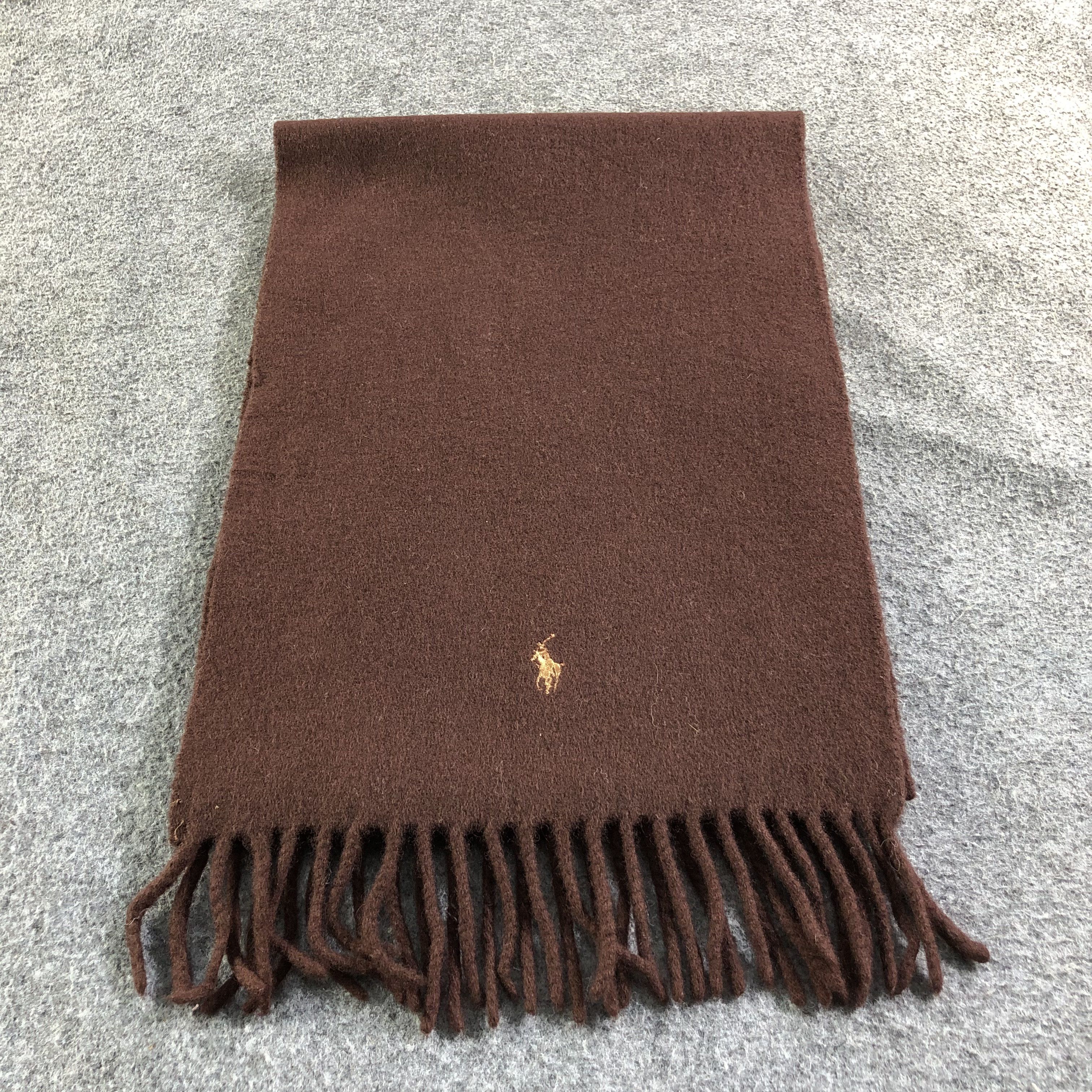 Ralph Lauren Ralph Lauren Wool Scarf Muffler V1814 Size ONE SIZE - 2 Thumbnail