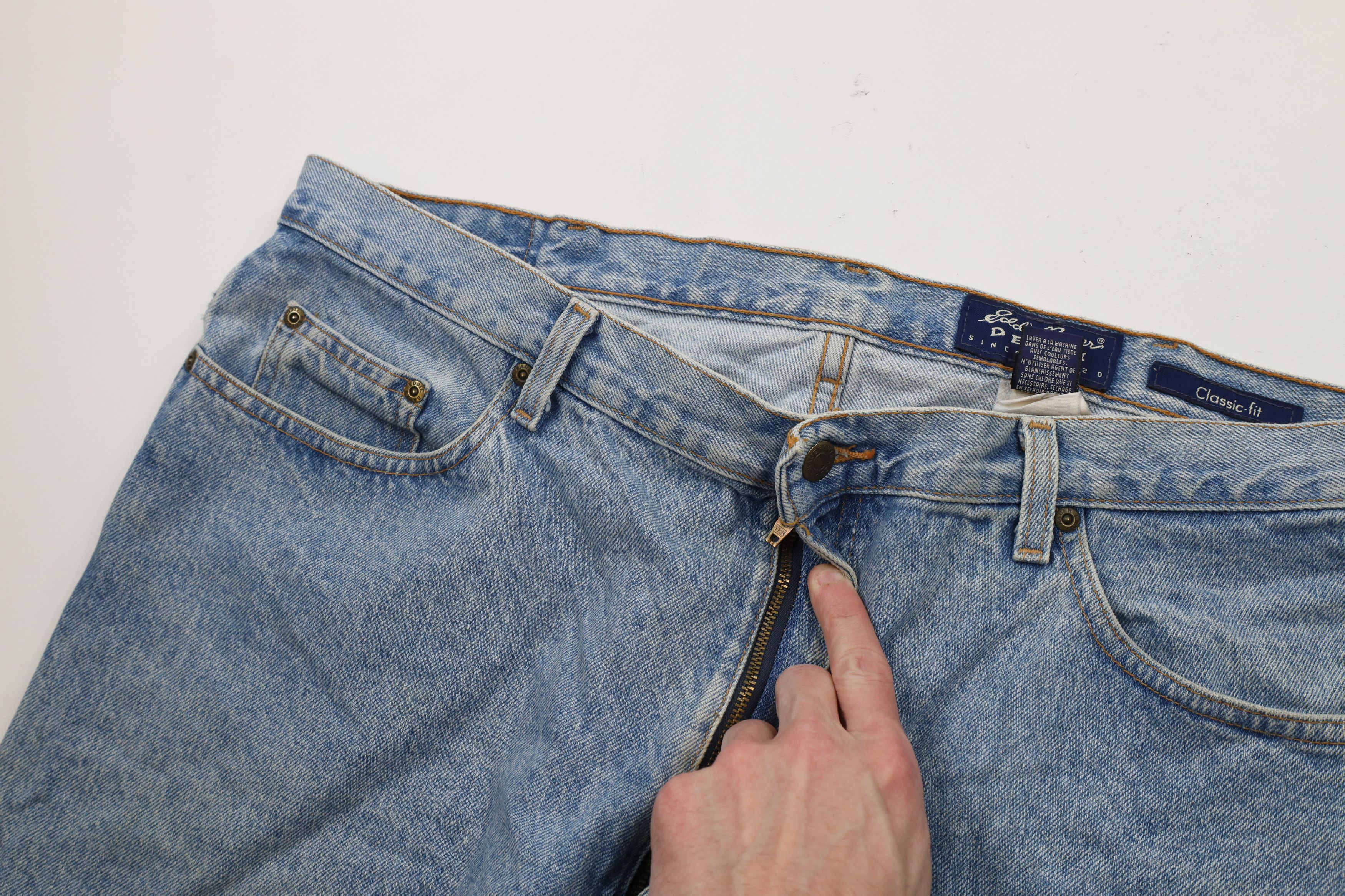 Eddie Bauer × Vintage Vintage 90s Eddie Bauer Classic Fit Denim Jeans Blue Size US 42 / EU 58 - 8 Thumbnail
