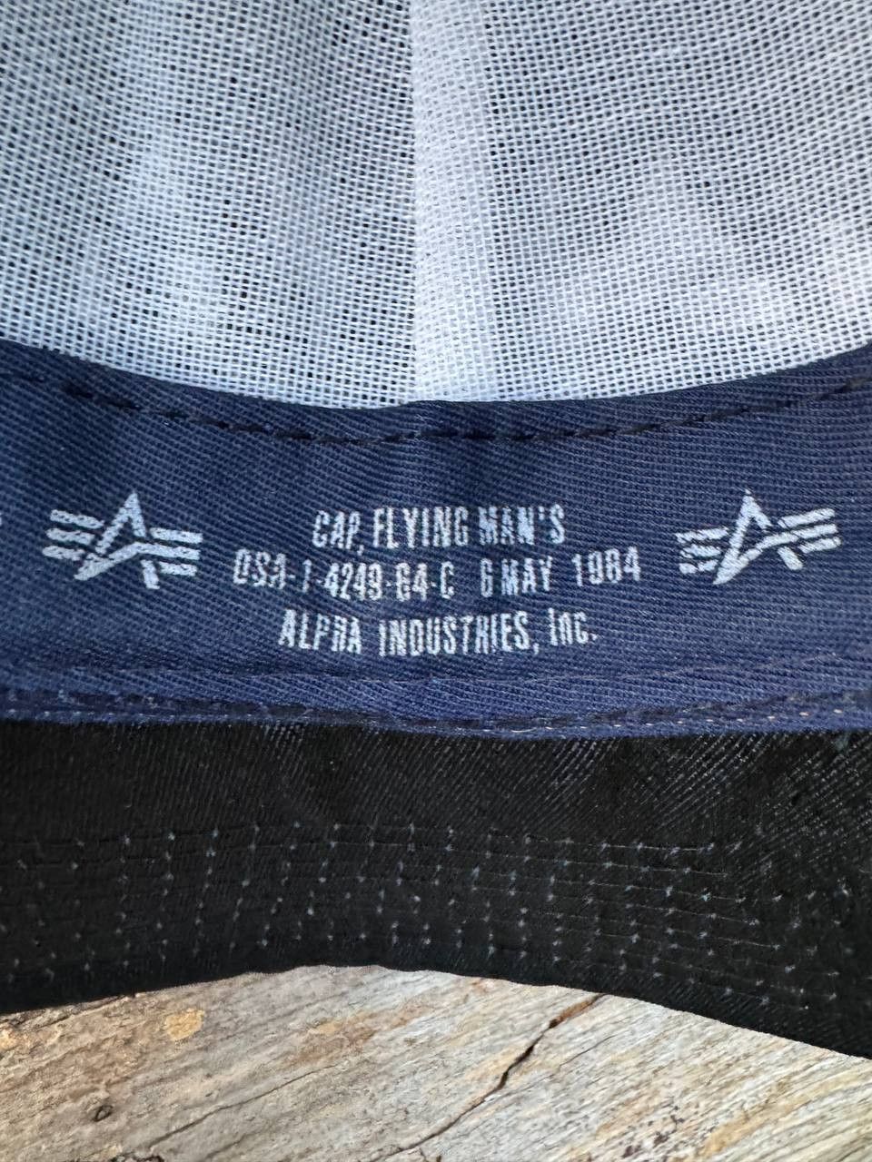 Alpha Industries Vintage Alpha Industries USA-made cap Size ONE SIZE - 7 Thumbnail