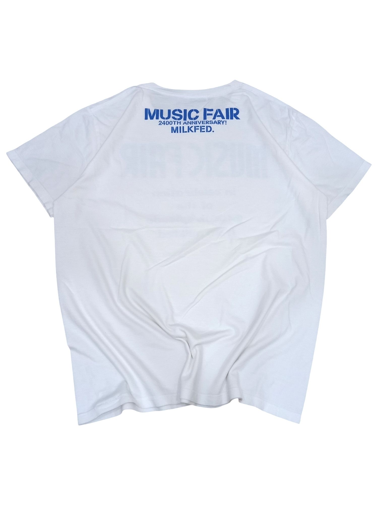 MILKFED Milkfed Japanese Brand "Music Fair 2400th Episode" Tee Size M / US 6-8 / IT 42-44 - 2 Thumbnail