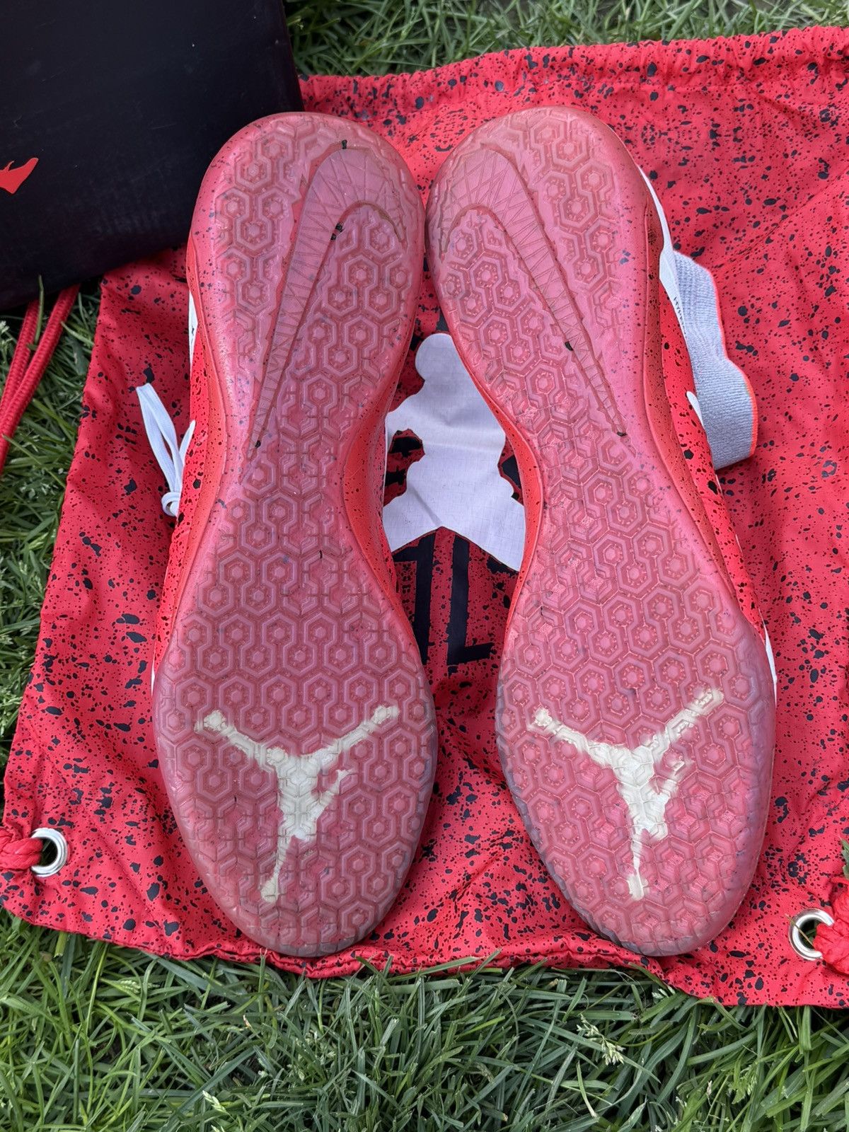 Jordan Brand × Nike Nike x Jordan HypvervenomX Proximo IC Size US 11.5 / EU 44-45 - 6 Thumbnail
