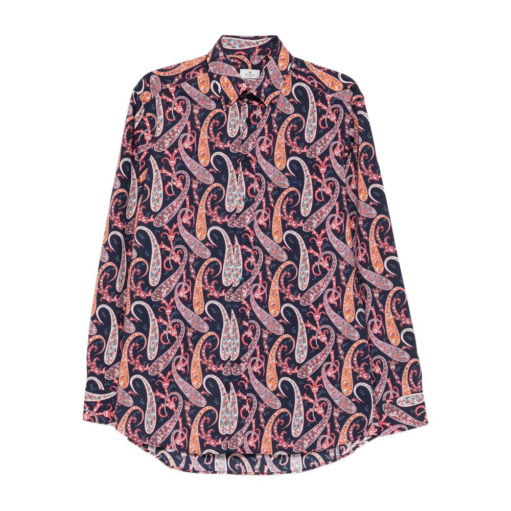 Etro Etro BLUE Shirts Size US M / EU 48-50 / 2 - 1 Thumbnail