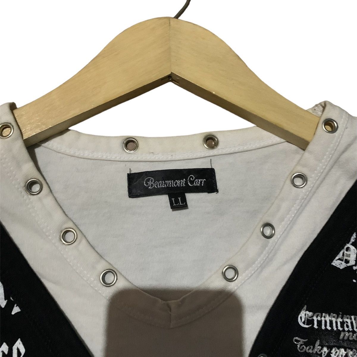 If Six Was Nine × Japanese Brand × Le Grande Bleu (L.G.B.) Beaumont carr poem longsleeave tee - ifsixwasnine lgb style Size US L / EU 52-54 / 3 - 3 Thumbnail