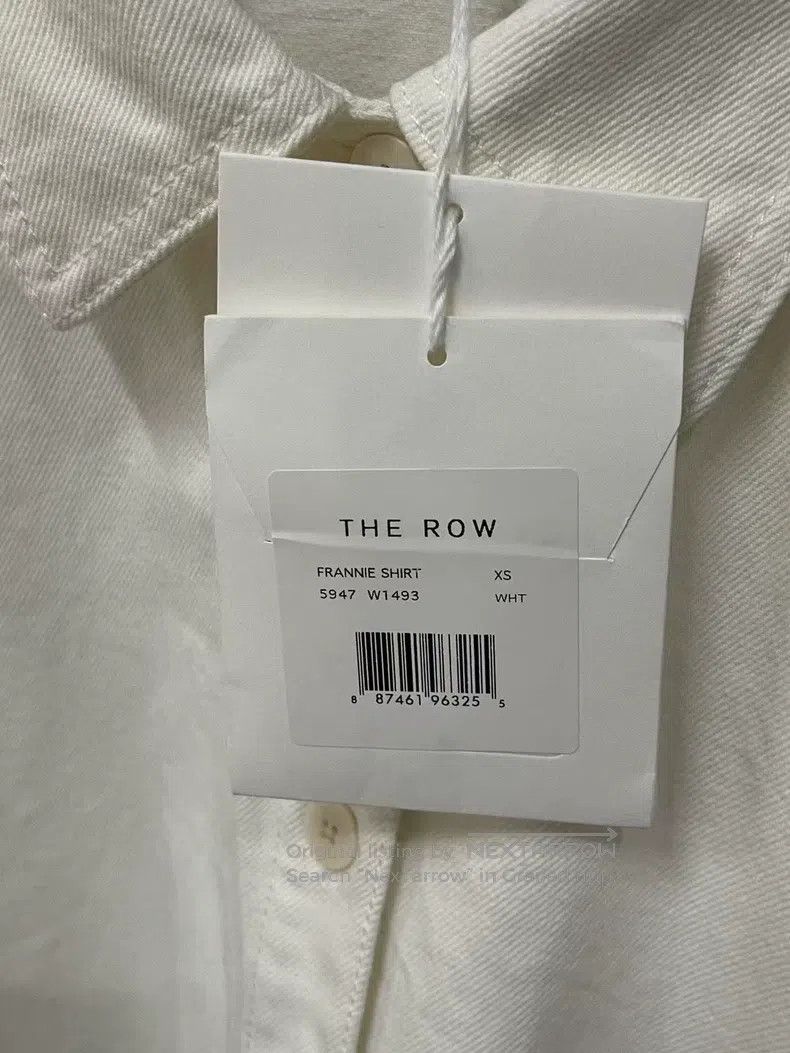 The Row The row White denim shirt Size XS / US 0-2 / IT 36-38 - 8 Thumbnail