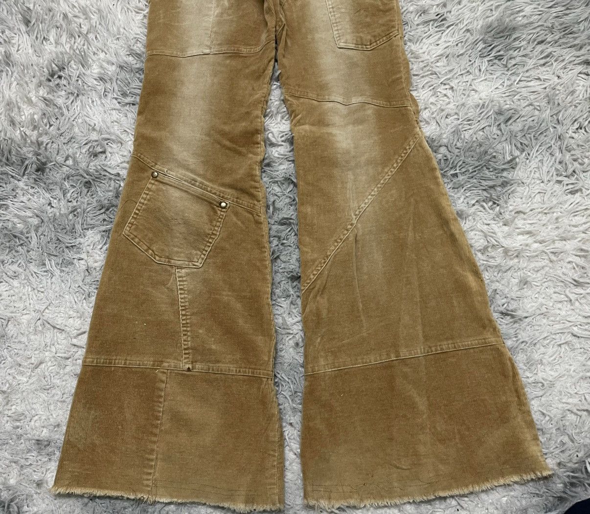Japanese Brand × Vintage 2000s ISAMU KATAYAMA INSPIRED PATCHWORCK MULTI POCKET JEANS Size 27" / US 4 / IT 40 - 10 Thumbnail