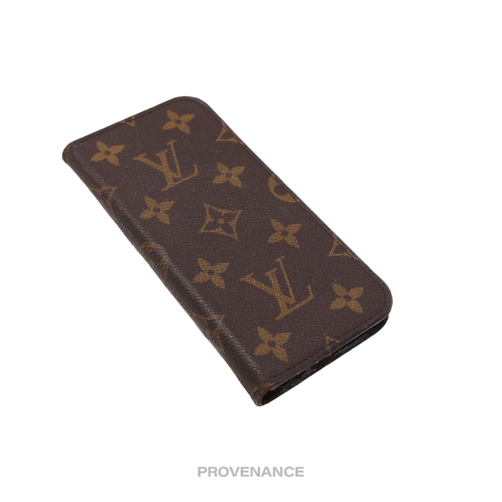 Louis Vuitton 🔴 Louis Vuitton iPhone X Case - Folio Monogram Brown Size ONE SIZE - 3 Thumbnail
