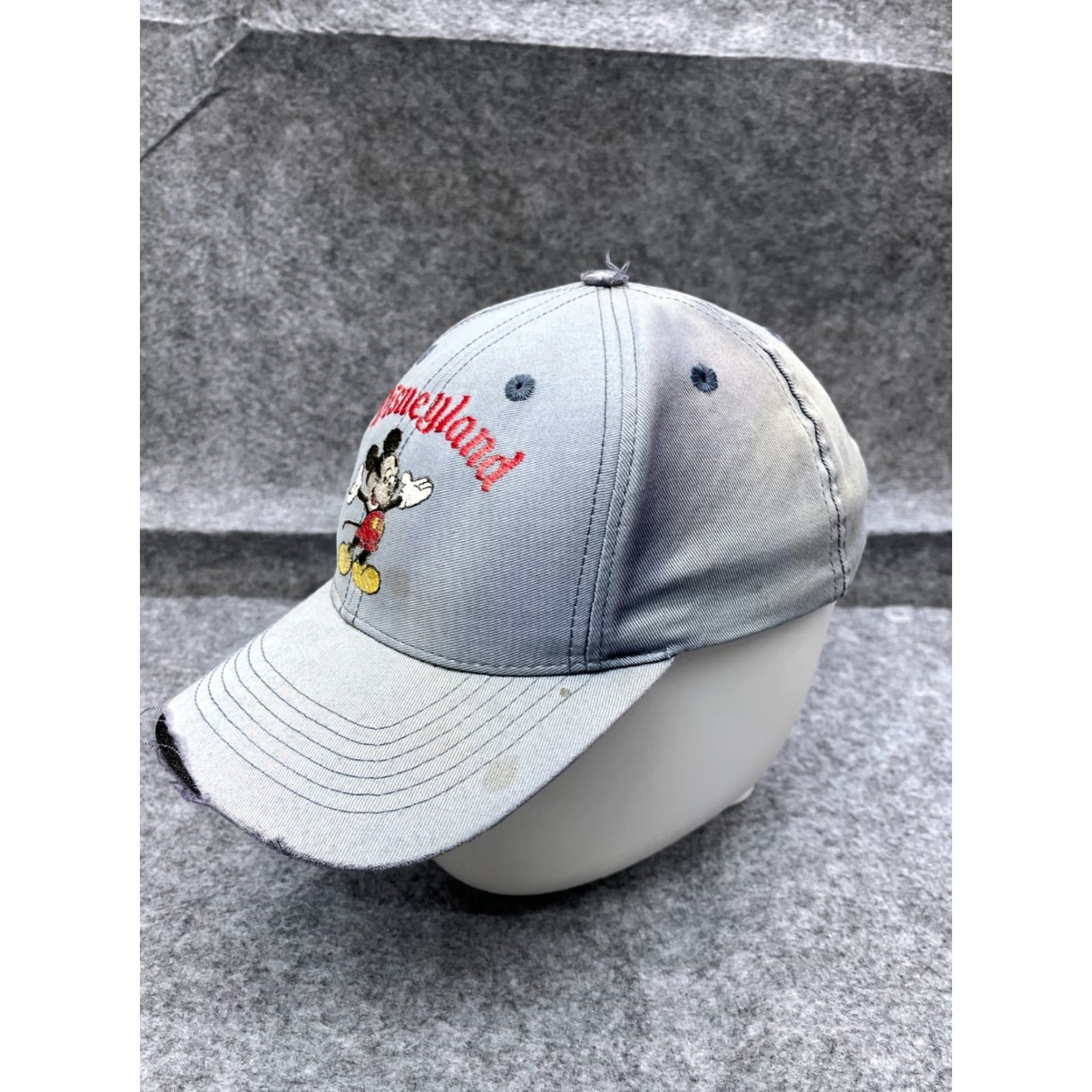Disney Disney Mickey Mouse Snapback Hat Cap Adjustable One Size Blue Cartoon Unisex Size ONE SIZE - 4 Thumbnail